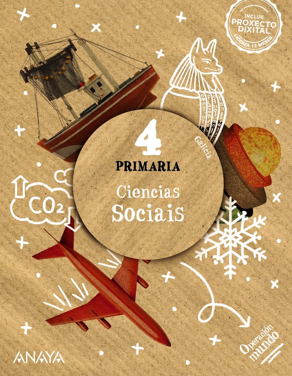 Libro: Ciencias Sociais 4 (Operación Mundo)
