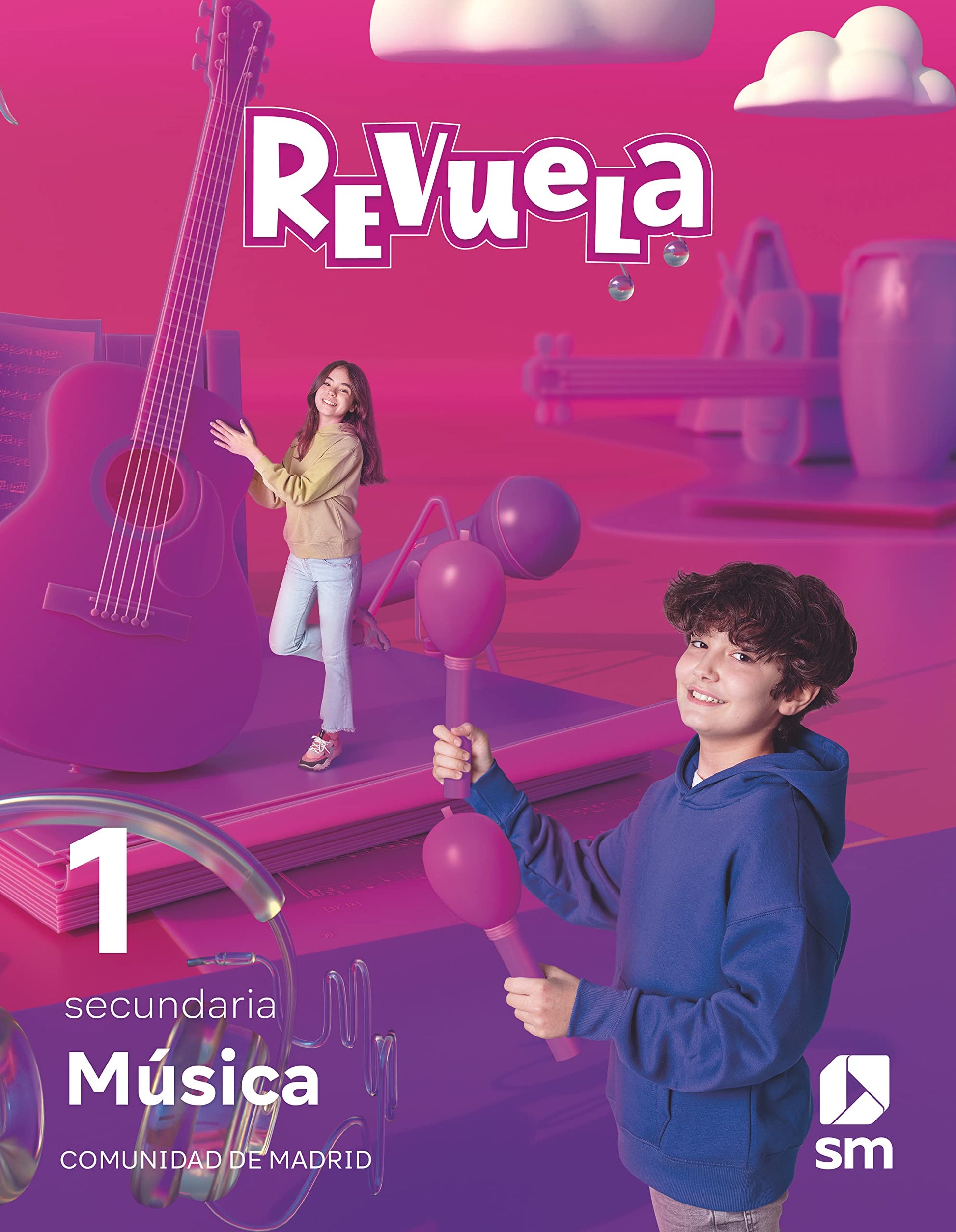 Libro: Música. 1 Secundaria. Revuela. Comunidad de Madrid - 9788413928616