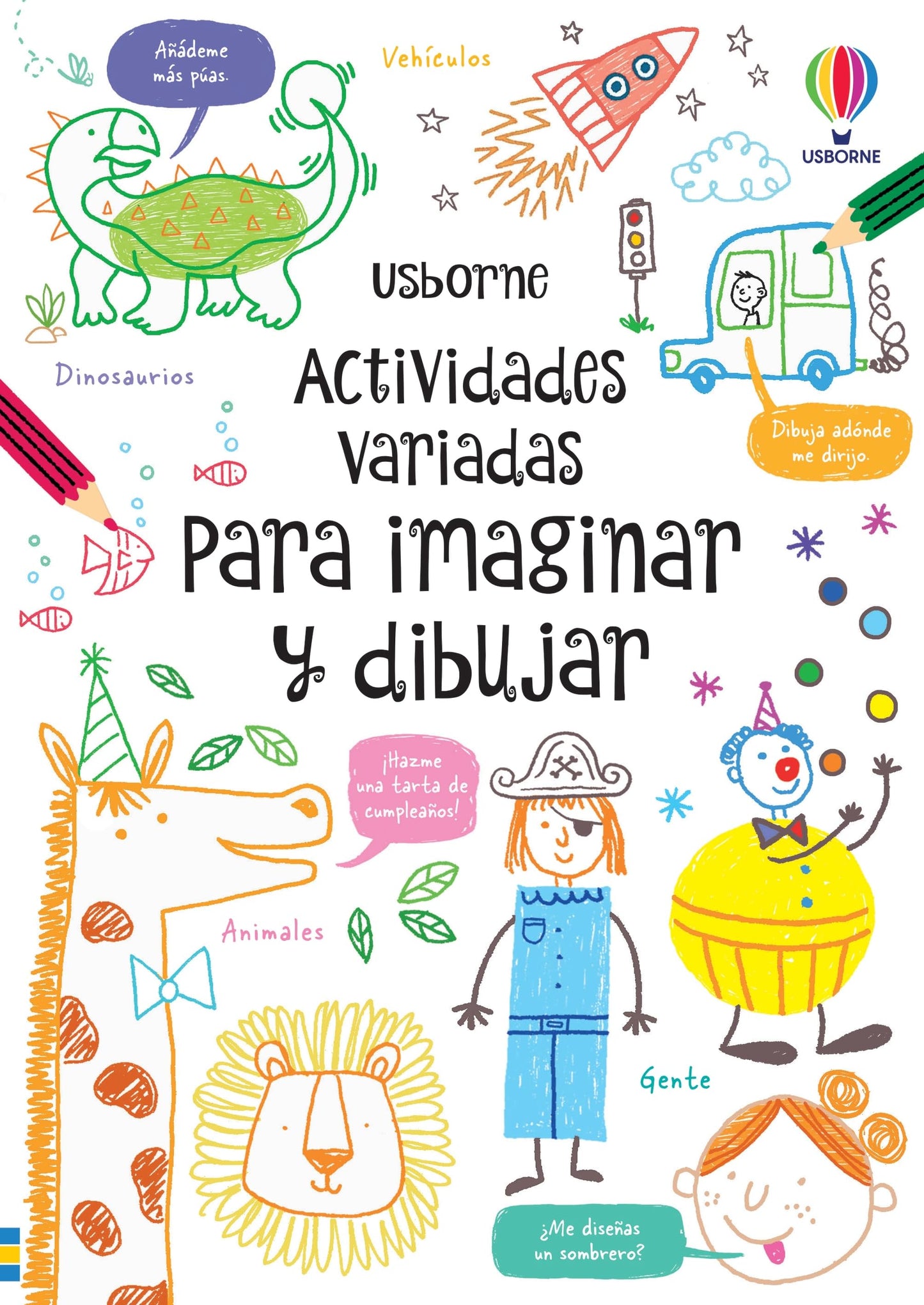 Libro: Actividades variadas para imaginar y dibujar