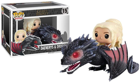 Funko Pop Rides: Game of Thrones - Dragon & Daenerys Figura de Acción