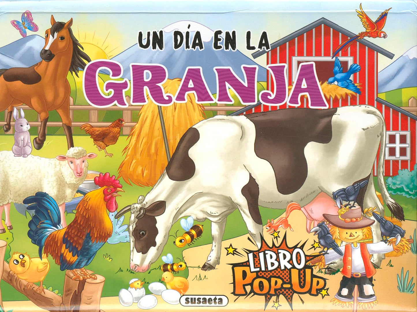Susaeta - Un día en la granja (Animales pop-up)