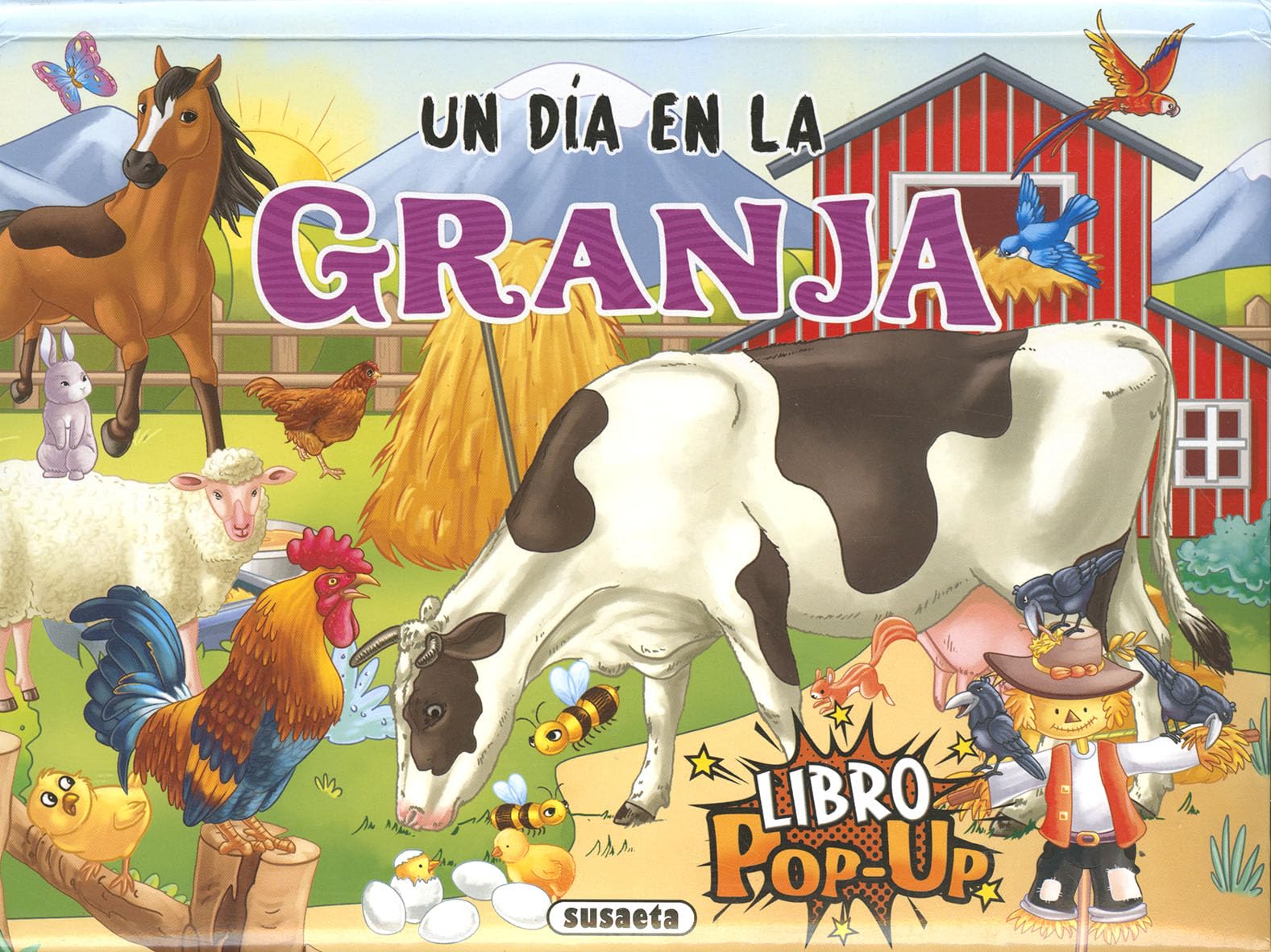 Susaeta - Un día en la granja (Animales pop-up)