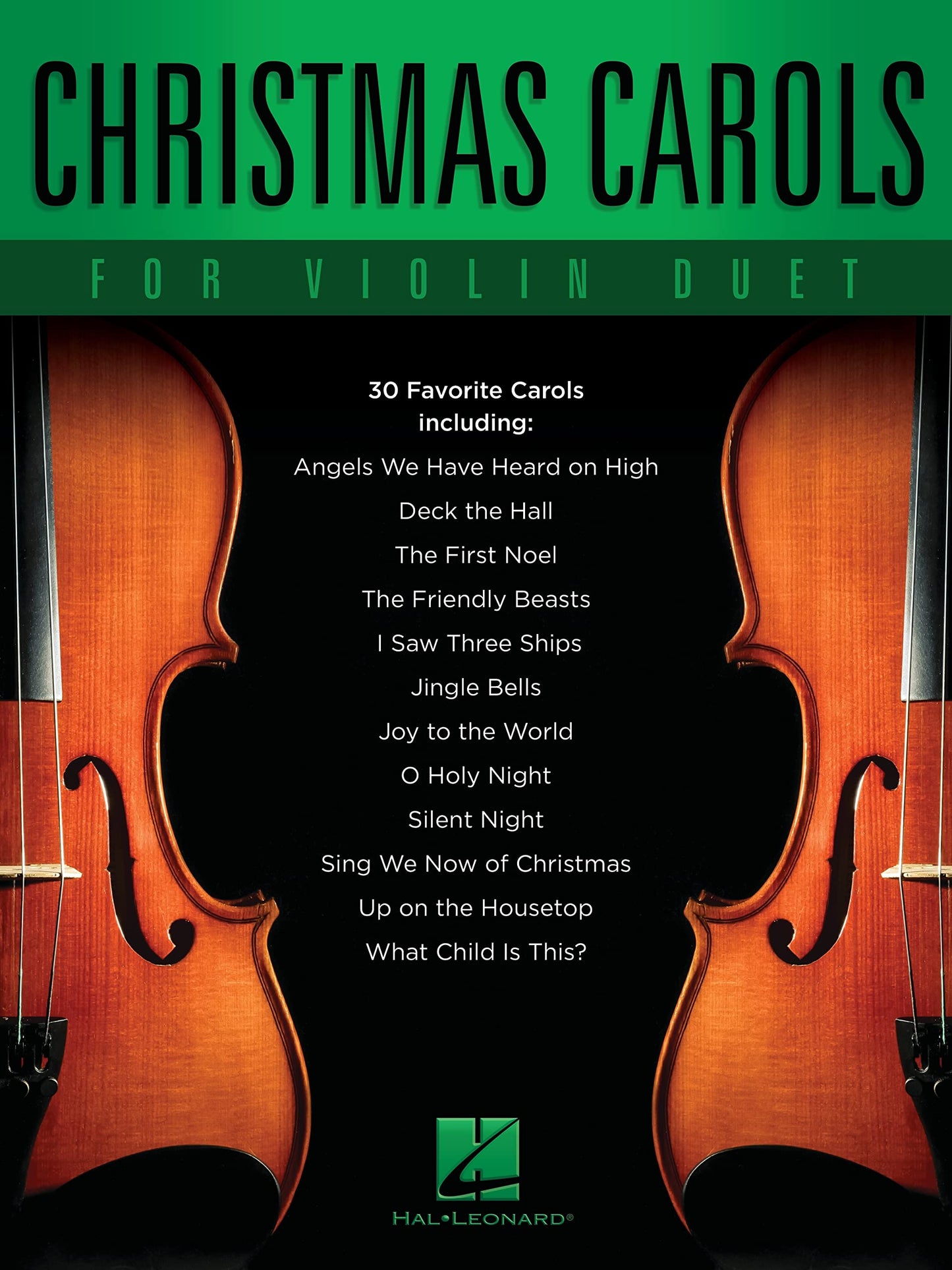 Libro: Christmas Carols for Violin Duet | Violin Sheet Music Songbook for First Position Players | Two-Part Christmas Duets for Beginner and Intermediate Violinists | Holiday Ensemble Music for Practice