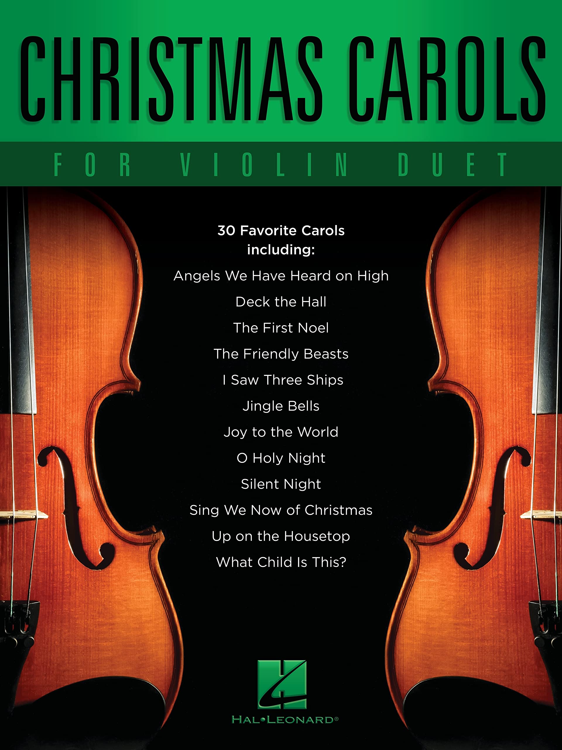 Libro: Christmas Carols for Violin Duet | Violin Sheet Music Songbook for First Position Players | Two-Part Christmas Duets for Beginner and Intermediate Violinists | Holiday Ensemble Music for Practice
