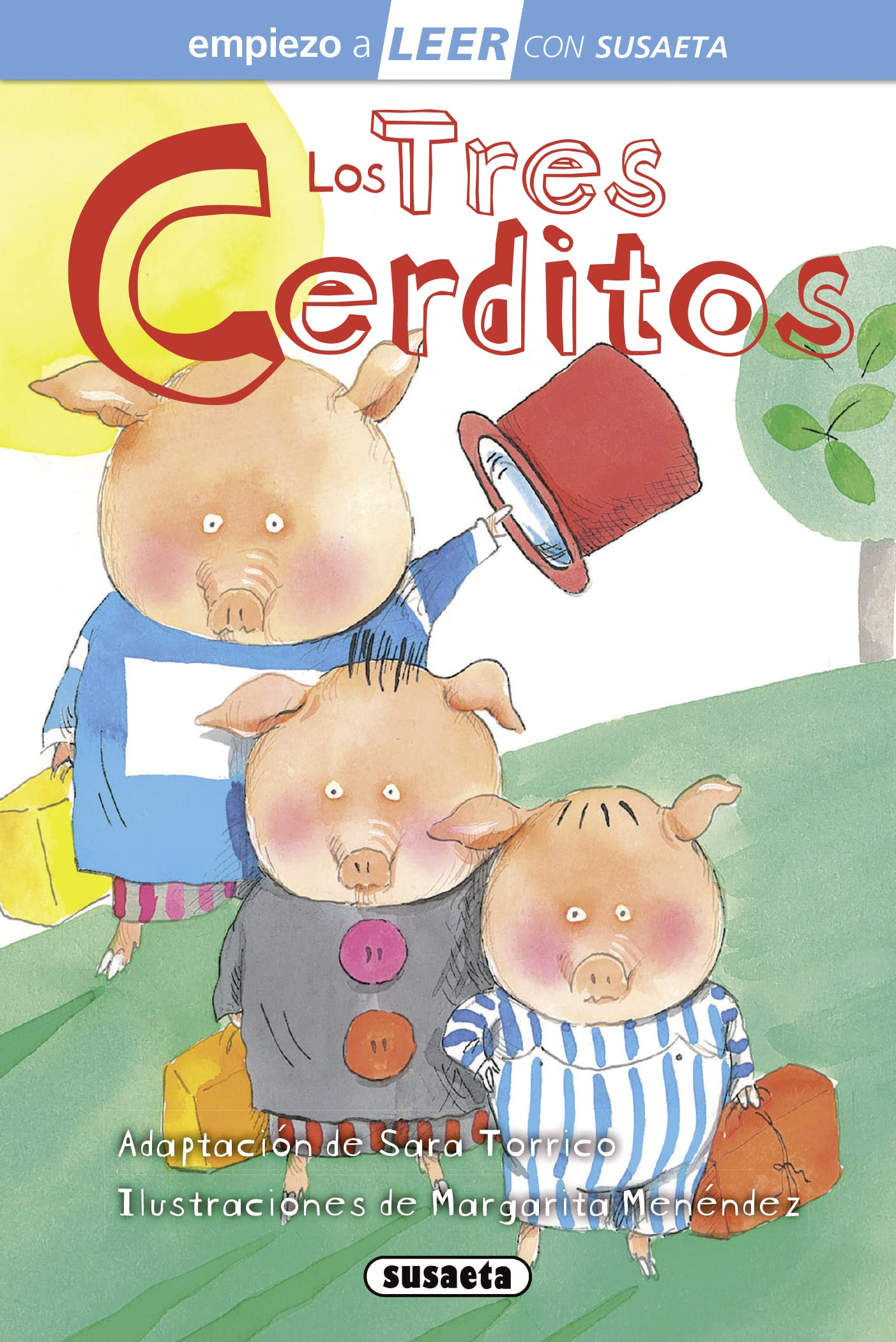 Libro: Los tres cerditos (Empiezo a LEER con Susaeta - nivel 1)