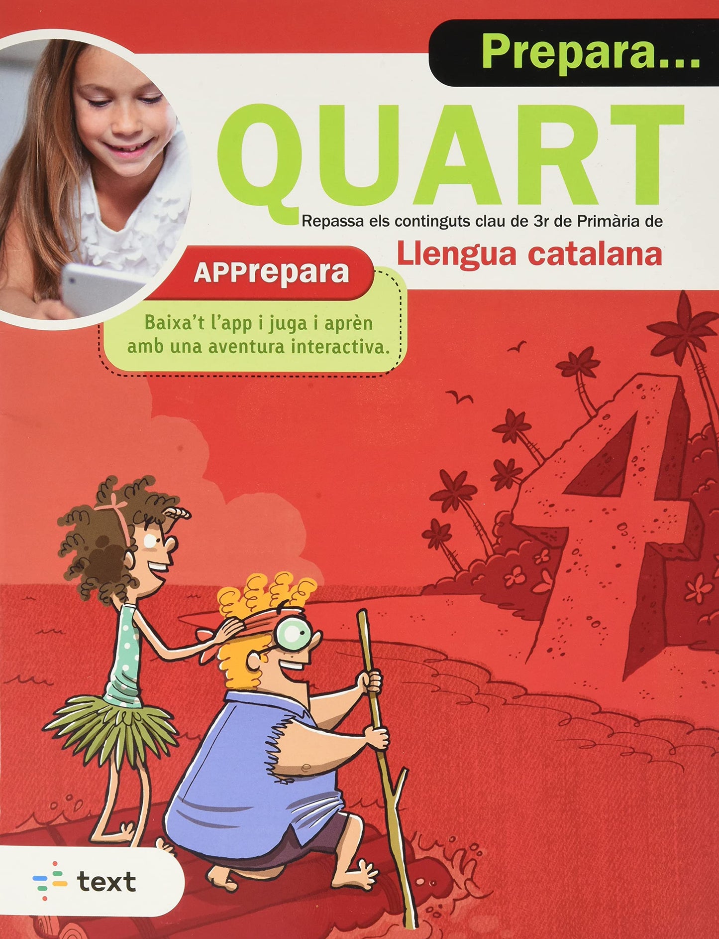 Libro: Prepara... Quart. Llengua catalana