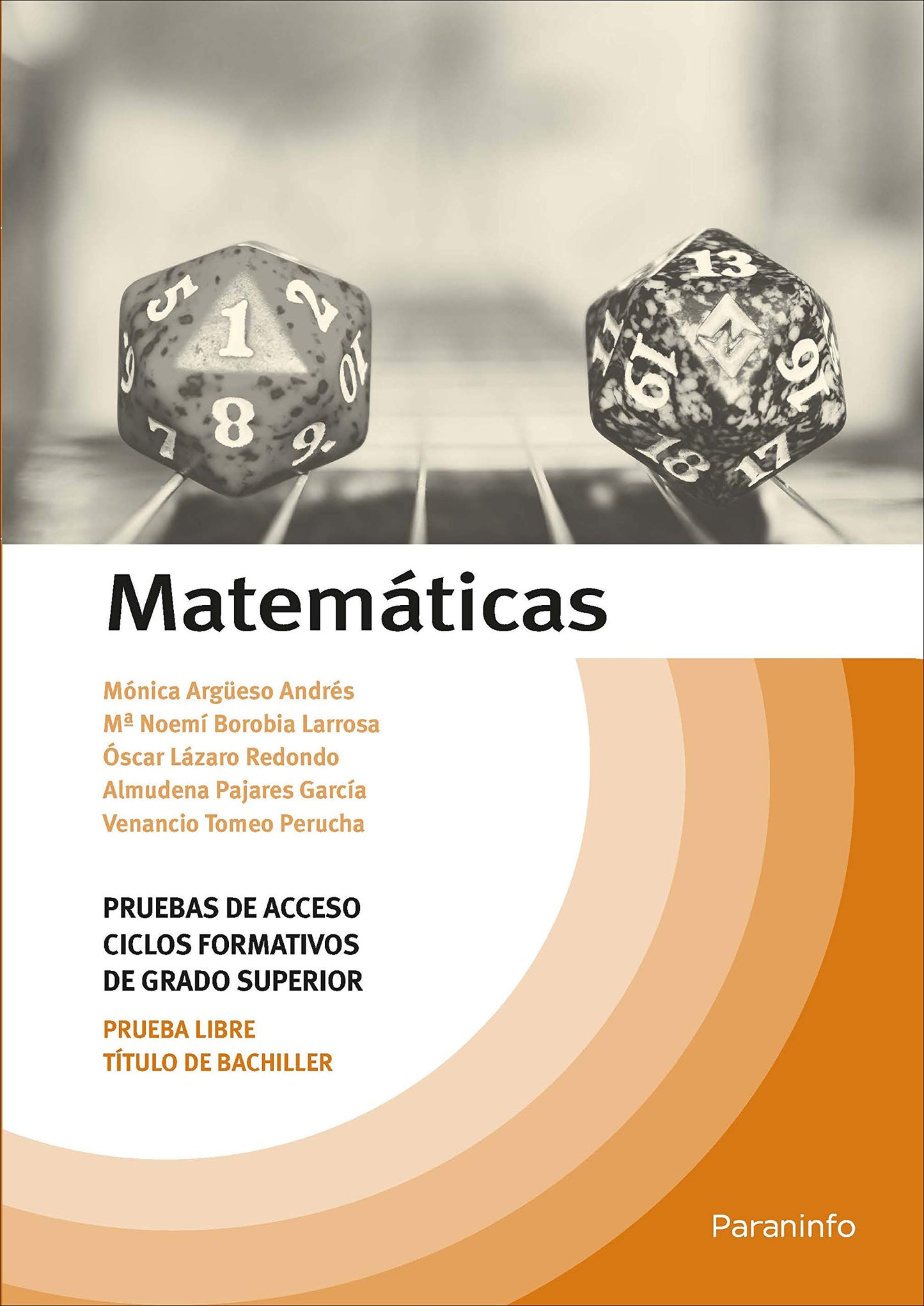 Libro: Matemáticas. Temario Pruebas de Acceso a Ciclos Formativos de Grado Superior