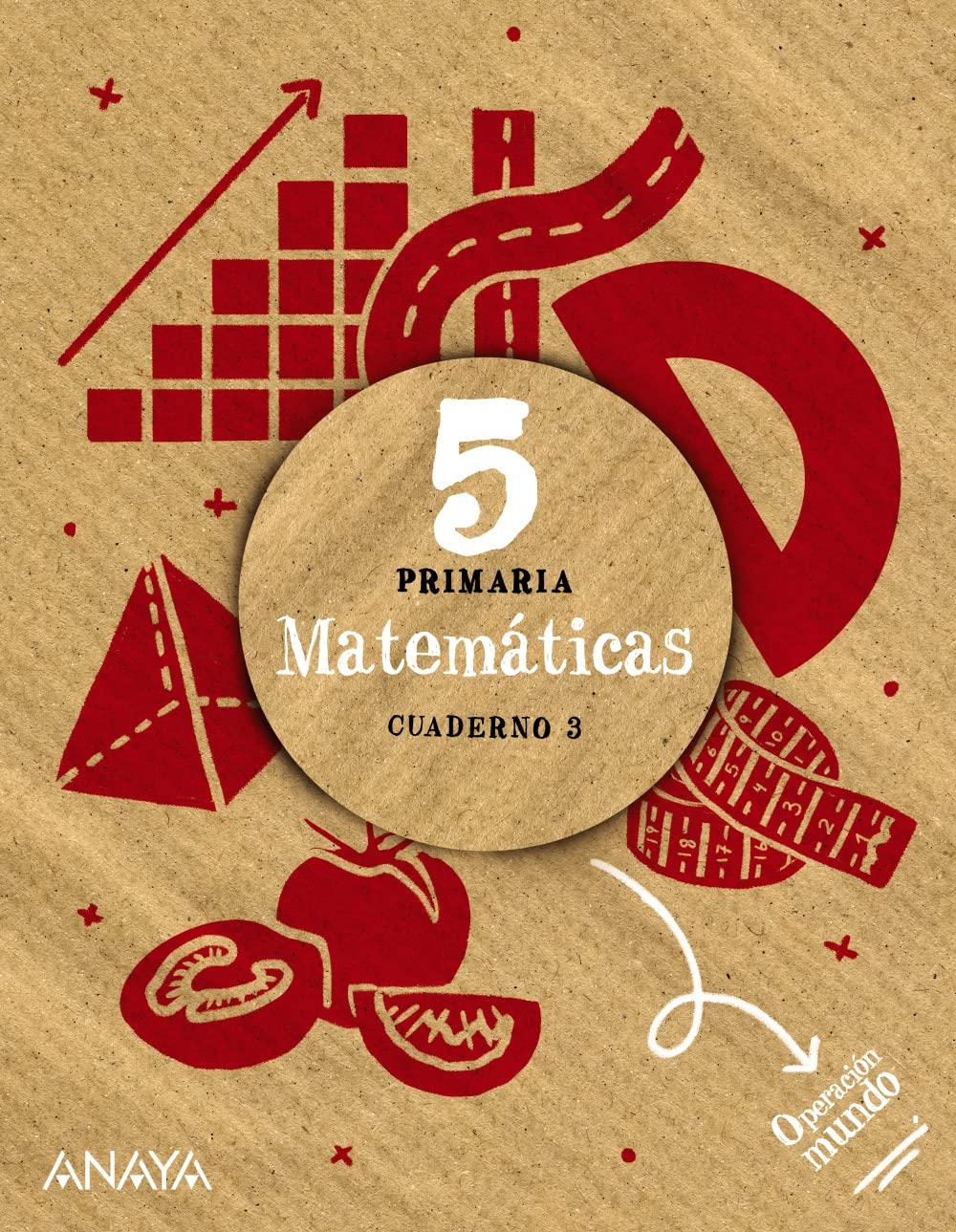 Libro: Matemáticas 5. Cuaderno 3.