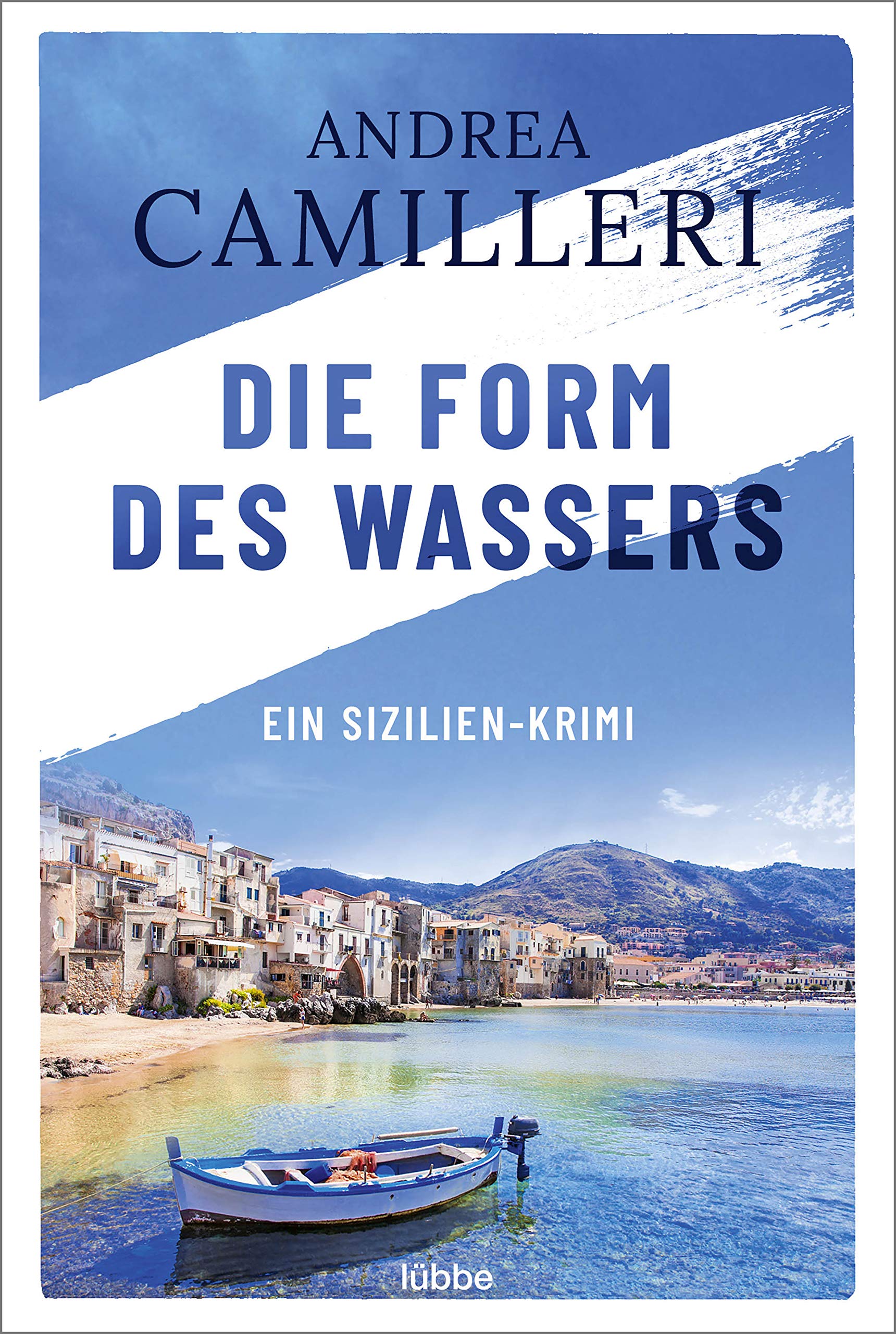 Libro: Die Form des Wassers. Commissario Montalbano löst seinen ersten Fall.