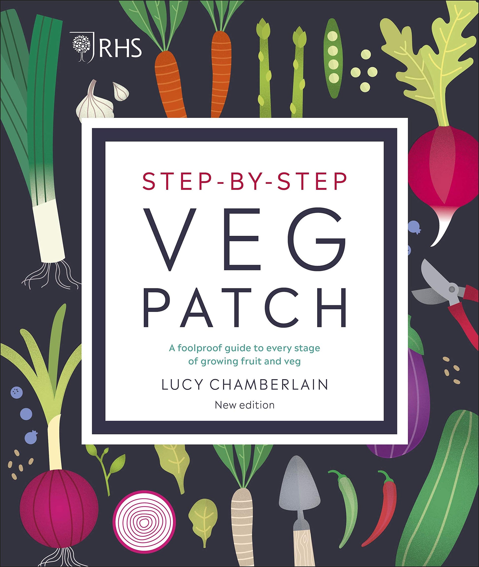 Libro: RHS Step-by-Step Veg Patch: A Foolproof Guide to Every Stage of Growing Fruit and Veg