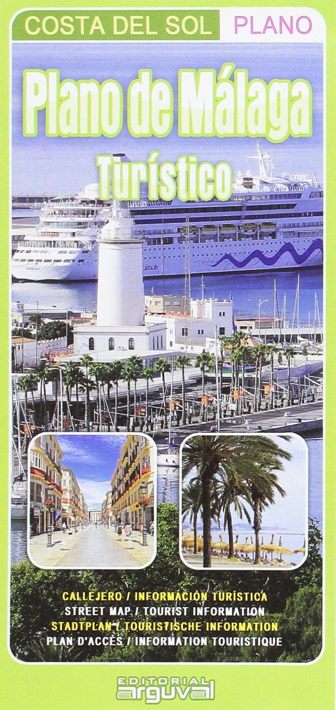 Libro: Plano de Málaga. Turístico