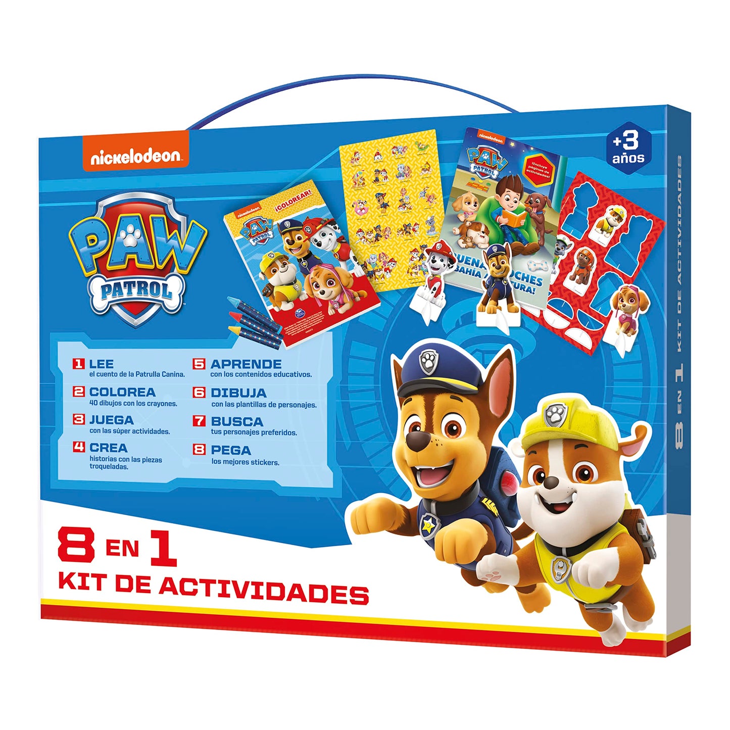 LUDUM MALETÍN 8 EN 1 PATRULLA CANINA
