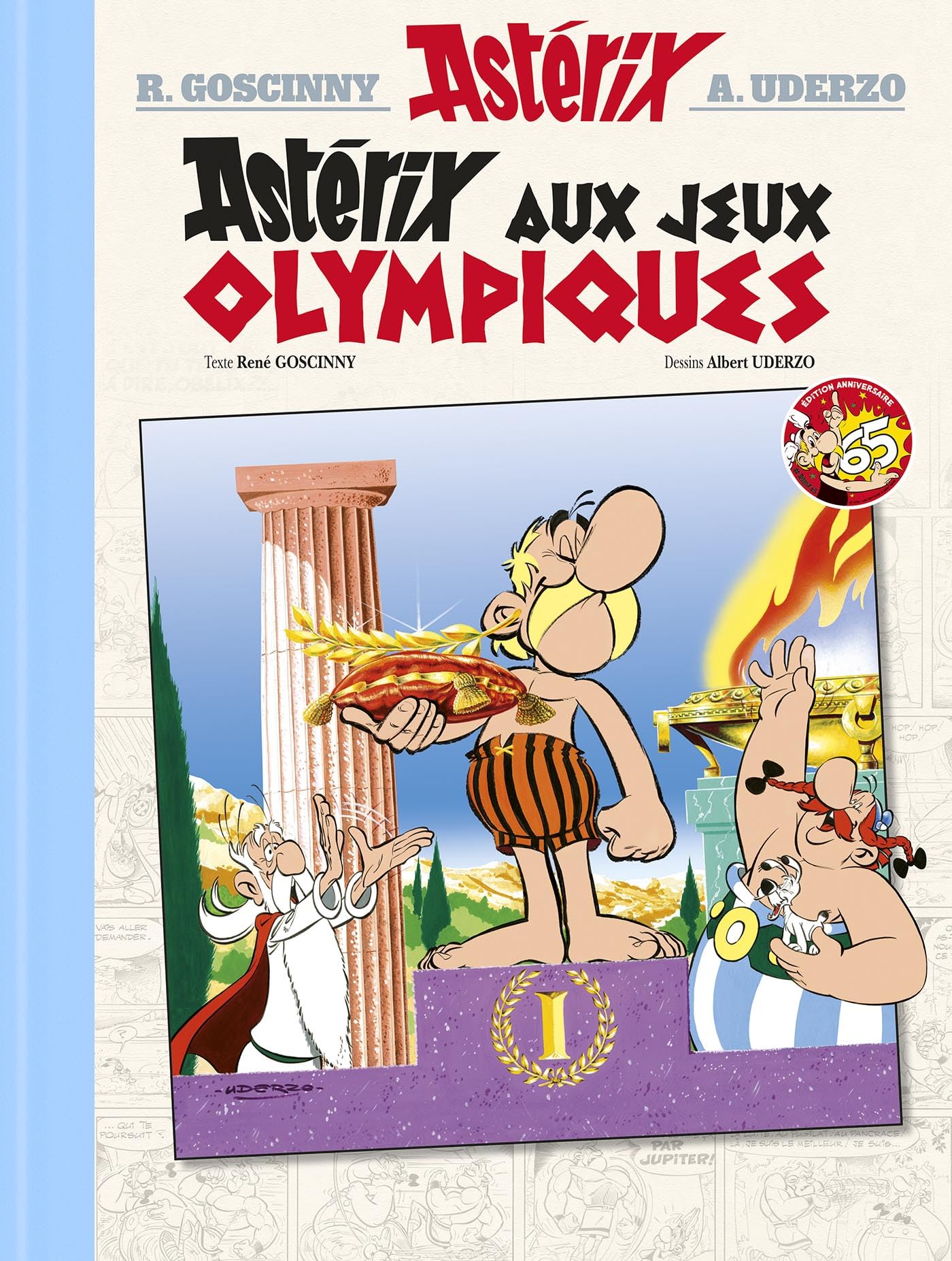 Libro: Astérix aux jeux Olympiques n°12 - édition luxe - 65 ans Astérix