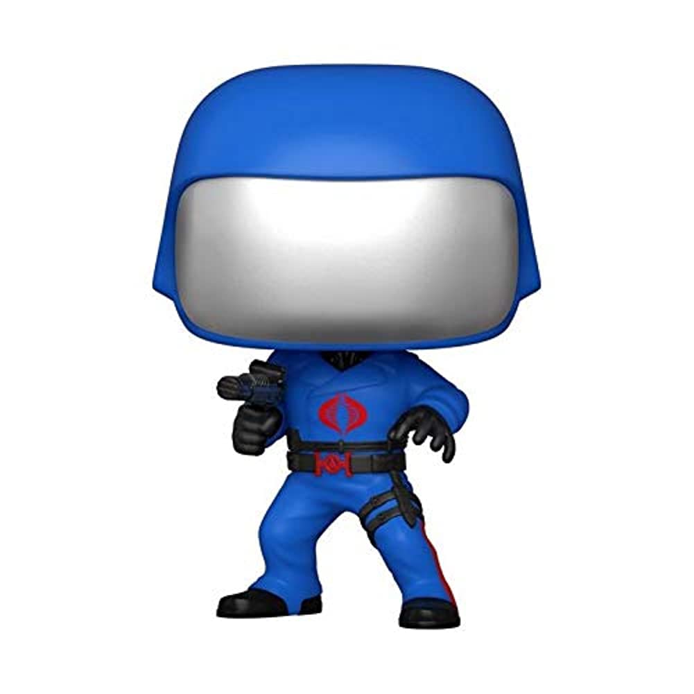 Funko Pop! Retro Toys #47: G.I. Joe Cobra Commander in Original Figura de Acción Artwork Pose, GameStop Exclusivo