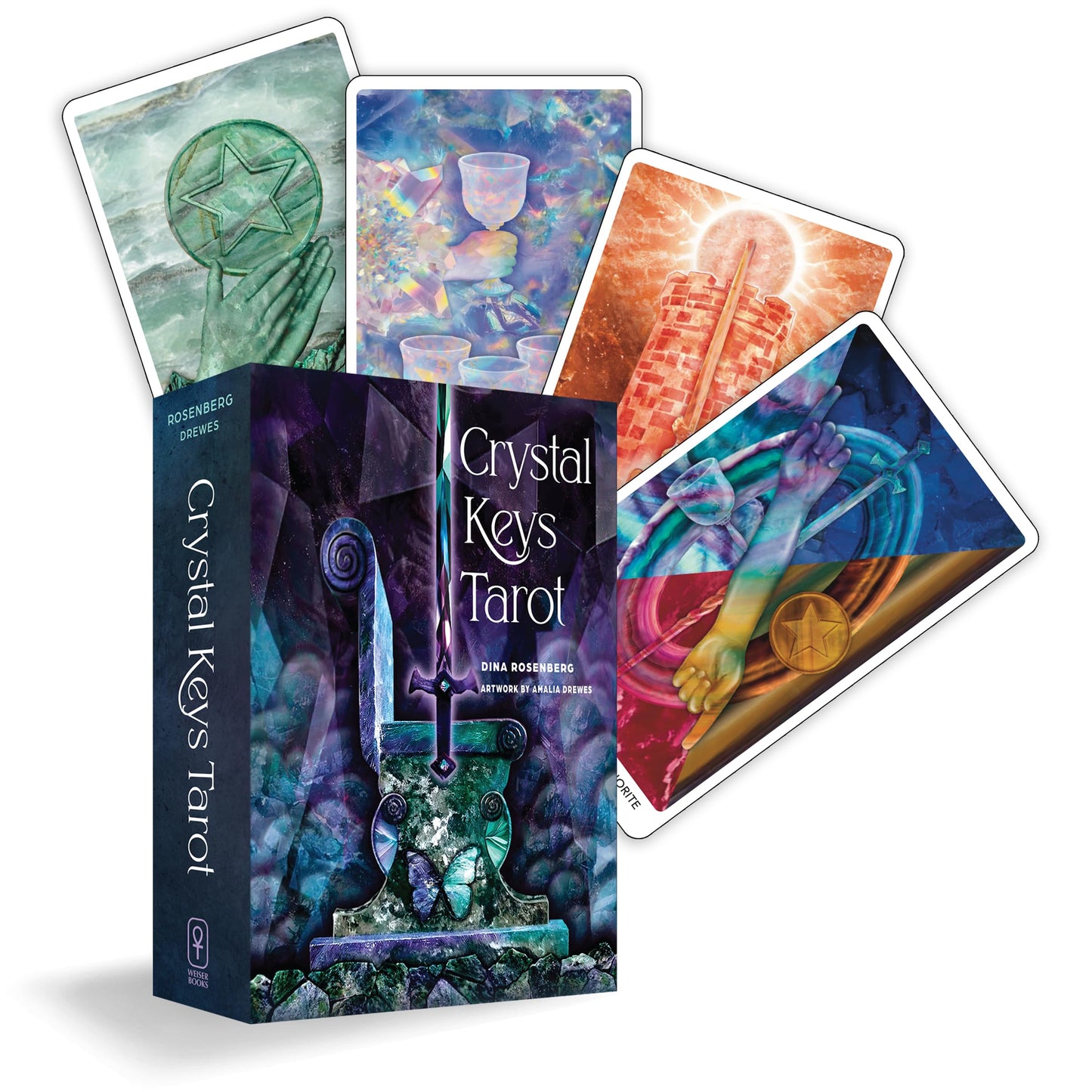 Libro: Crystal Keys Tarot: (78 Cards and 176-Page Full-Color Guidebook)