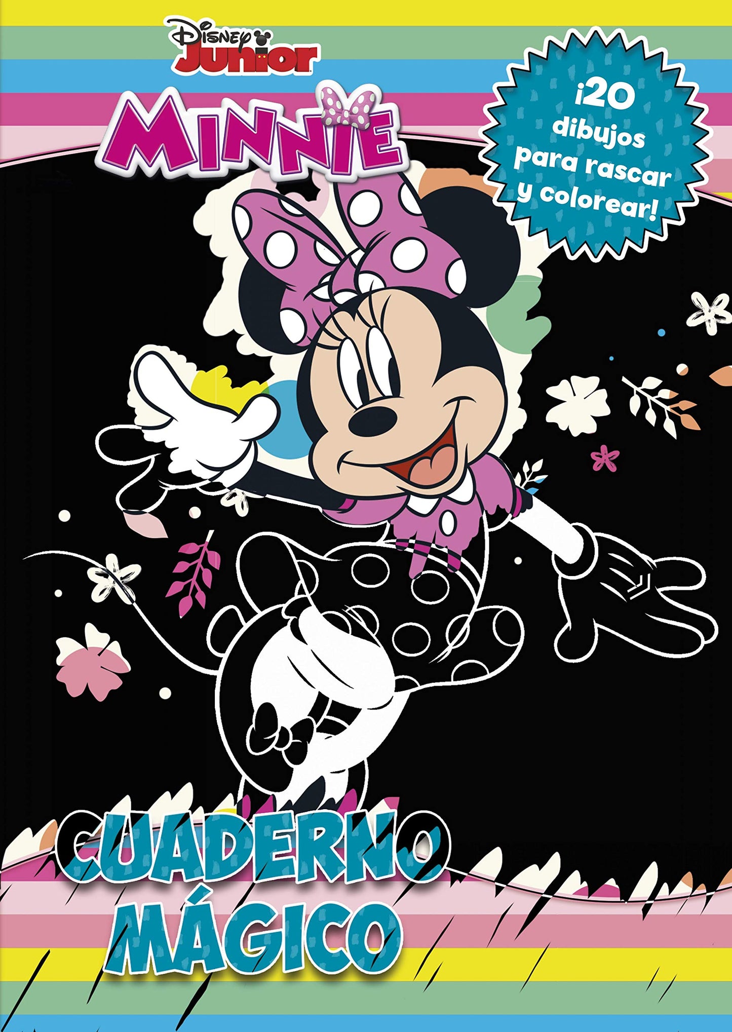 Libro: Minnie. Cuaderno mágico: 20 dibujos para rascar y colorear (Disney. Minnie)