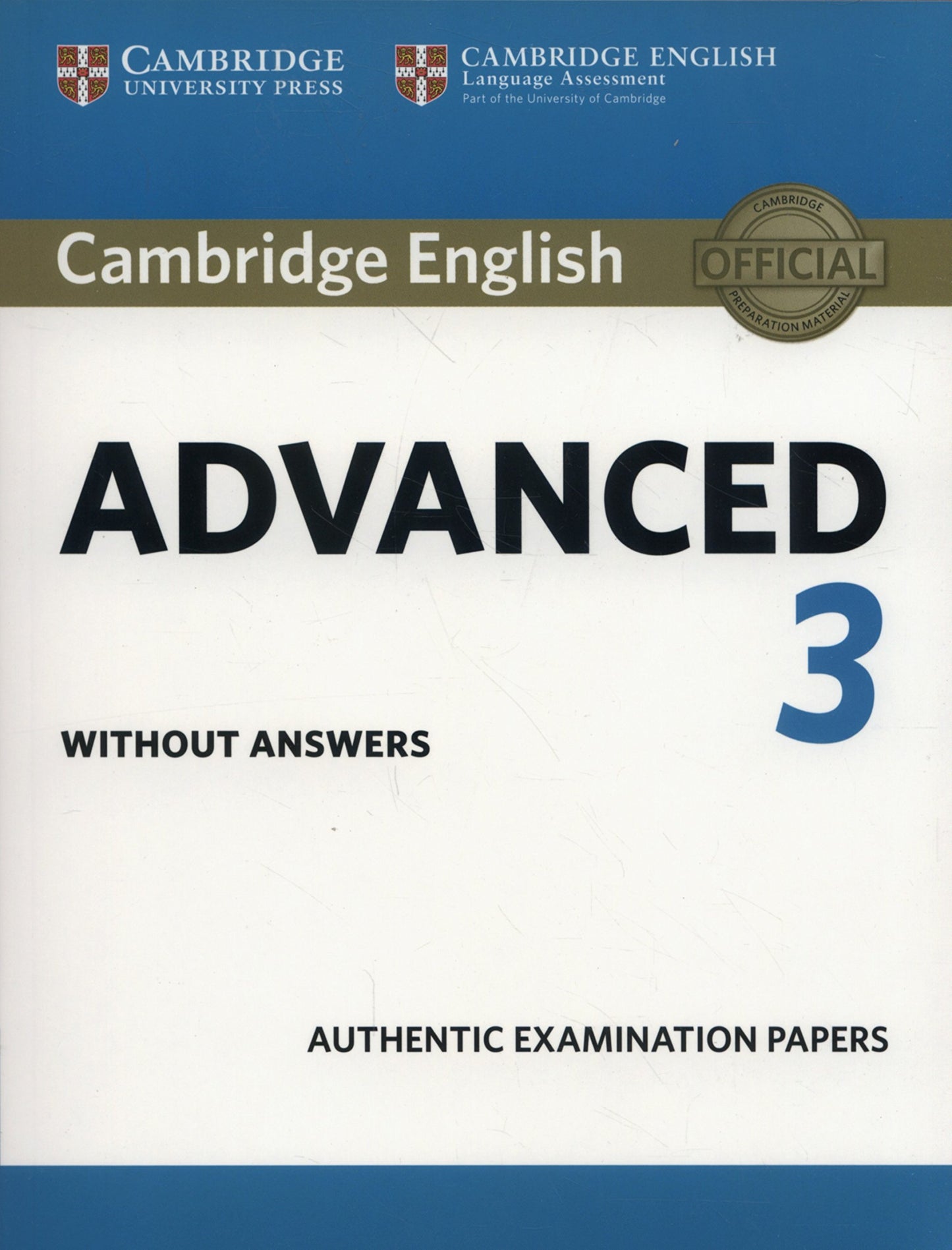 Libro: Cambridge English Advanced 3. Student's Book without answers