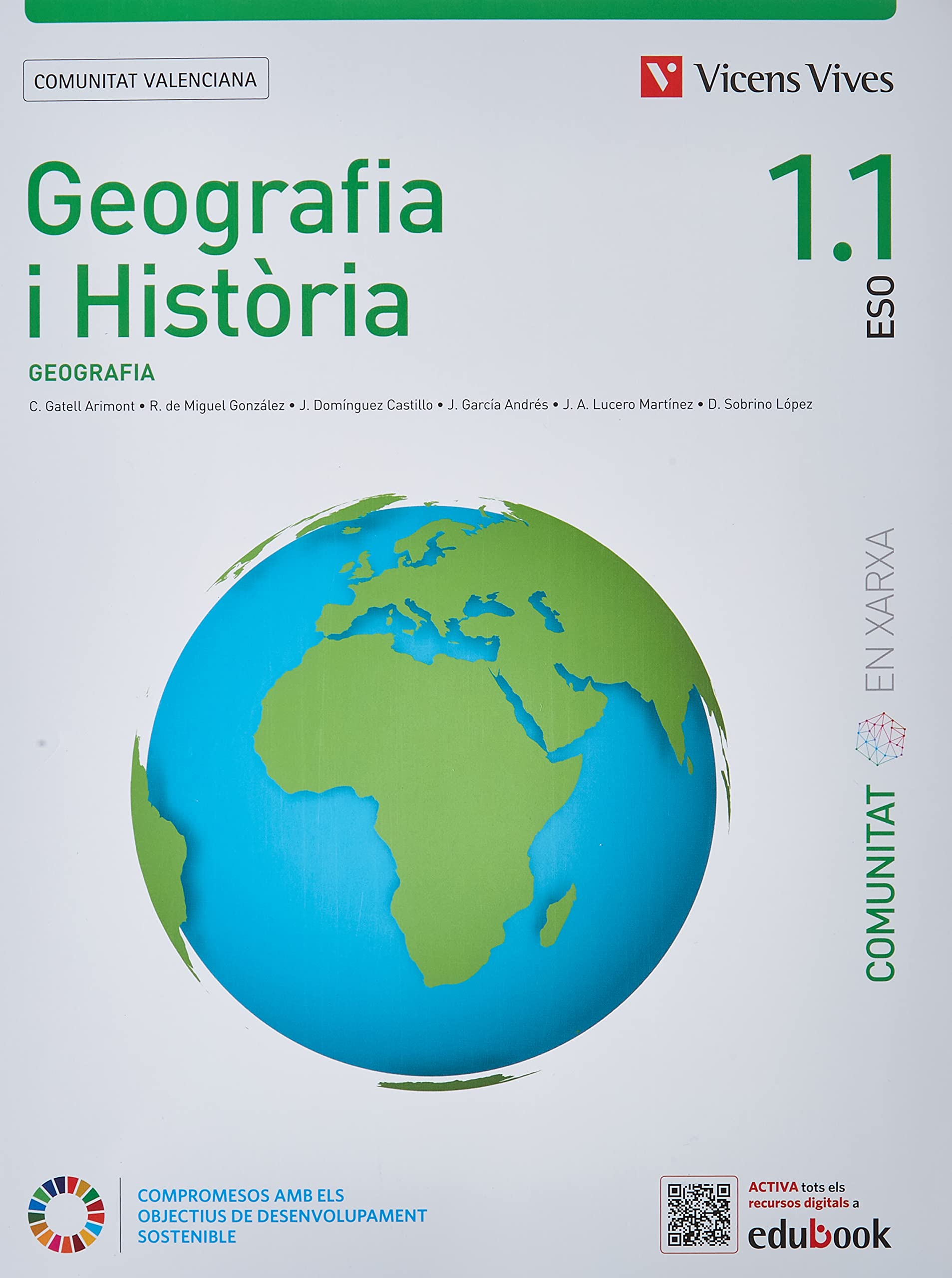 Libro: Geografia i Història 1 Comunitat Valenciana (1.1-1.2) (Comunitat en Xarxa)