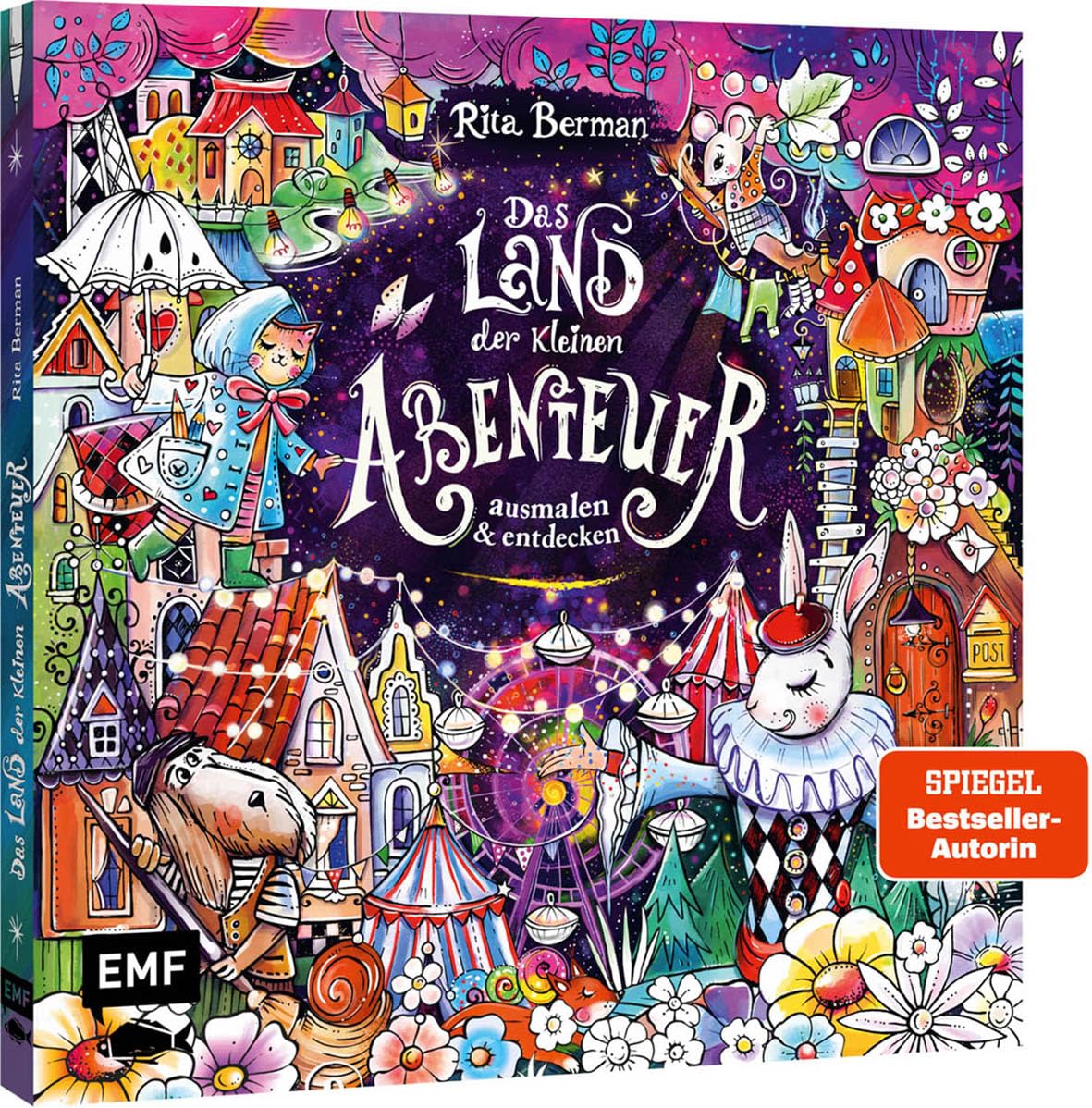 Libro: Das Land der kleinen Abenteuer: Fantasievolle Illustrationen ausmalen und entdecken