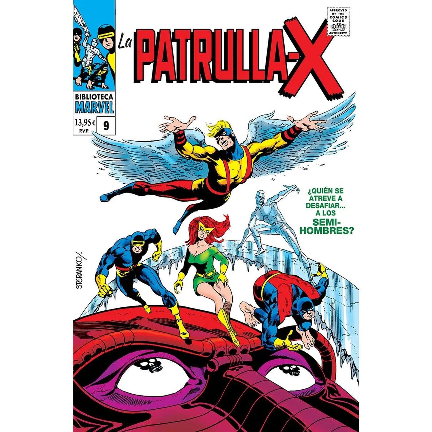 Libro: Biblioteca marvel la patrulla-x 9. 1968: the x-men 46-49, ka-zar 2-3, marvel tales 30 usa