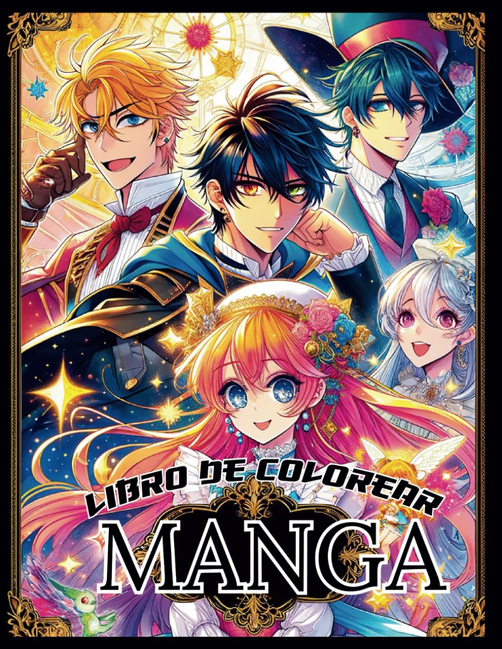 Libro de Colorear Manga: 97 Páginas de Shonen, Shojo, Seinen, Isekai - Arte y Creatividad para Todas las Edades: Explora el Mundo del Anime y Manga: ... (Libros Anime y Manga) (Spanish Edition)