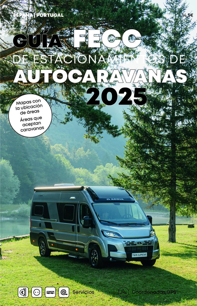 Libro: Guia Fecc De Estacionamientos De Autocaravanas 2025