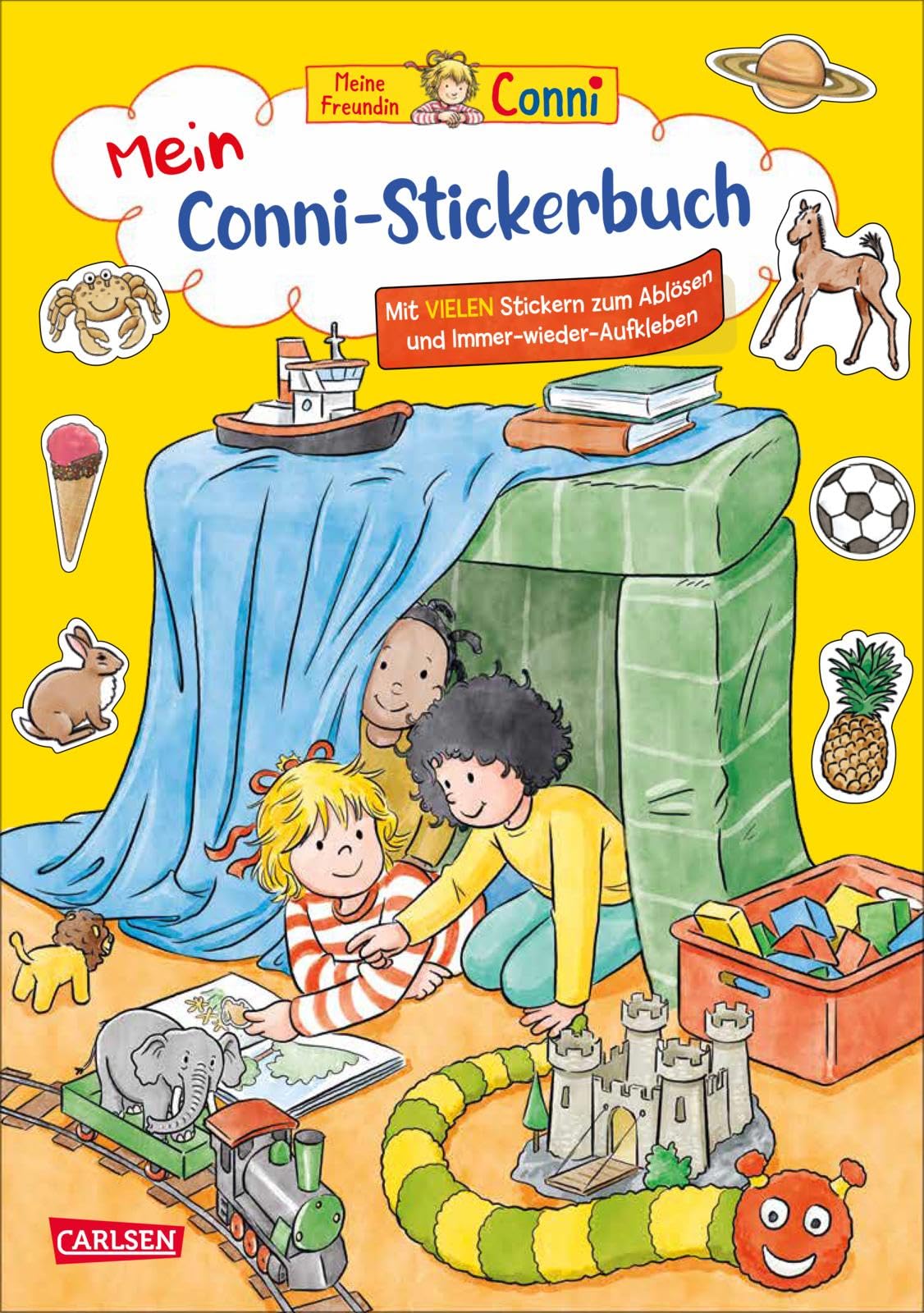 Libro: Conni Gelbe Reihe (Beschäftigungsbuch): Mein Conni-Stickerbuch