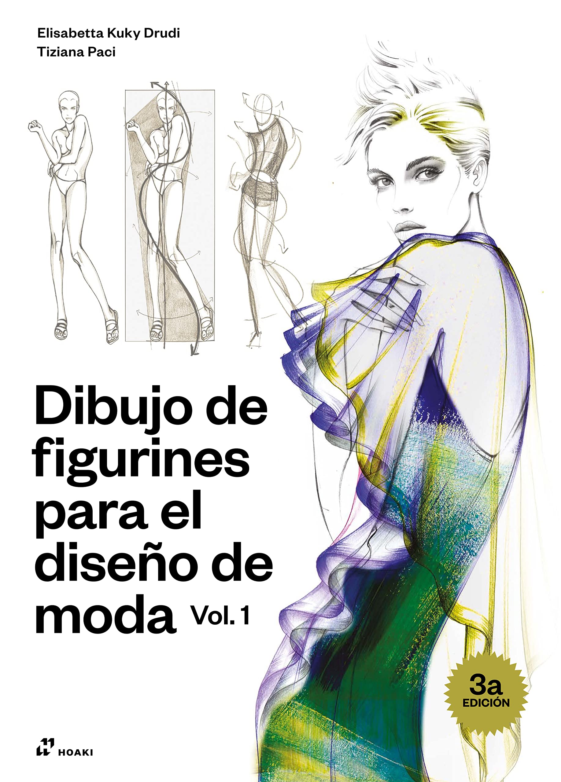 Dibujo de figurines para el diseño de moda vol. 1