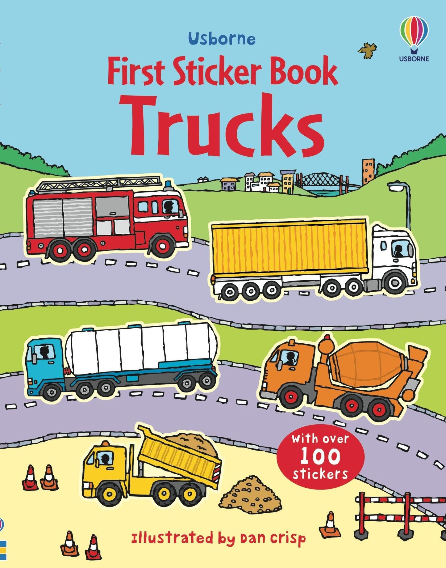 Libro: Trucks (Usborne Sticker Books)