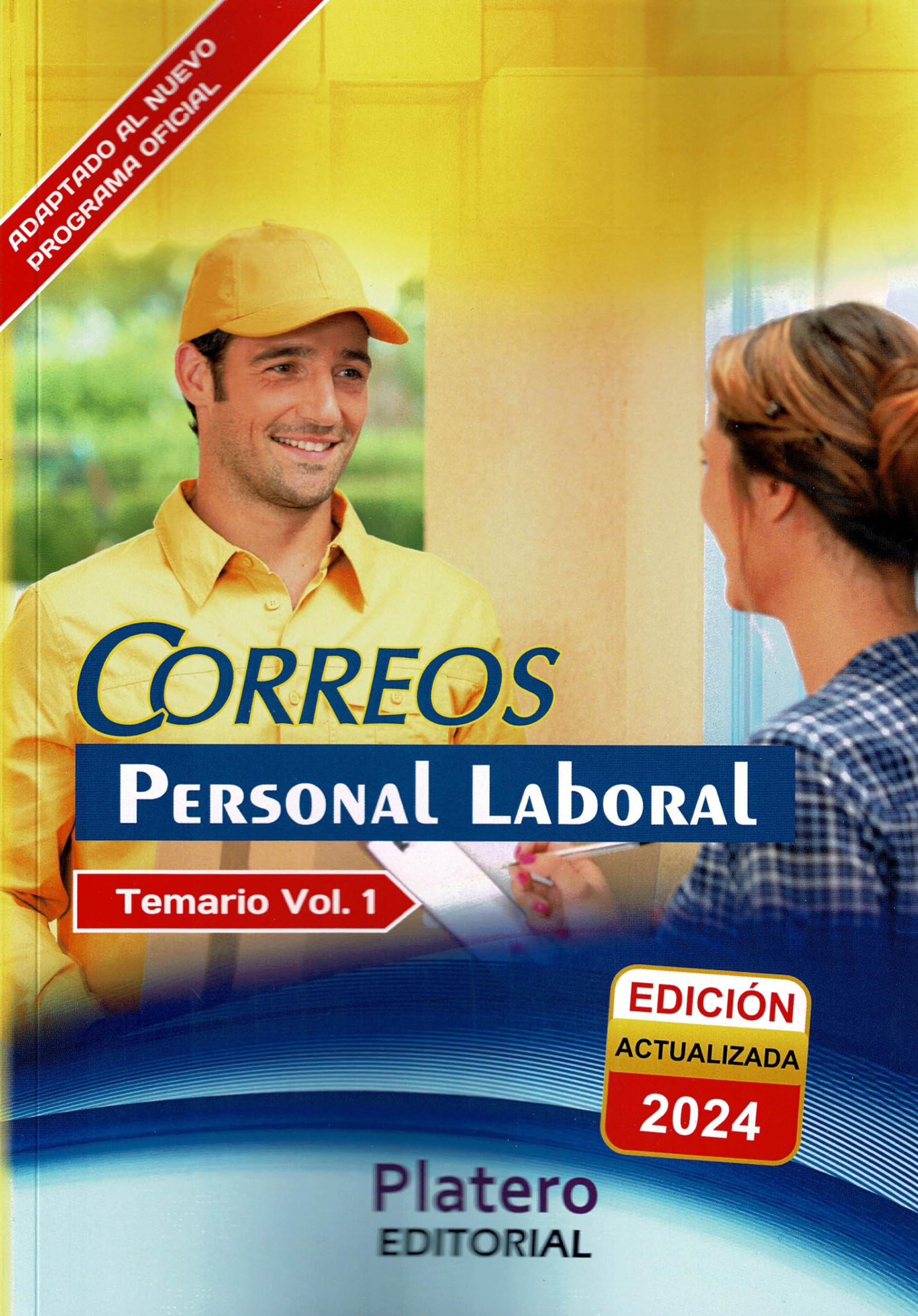 Libro: CORREOS TEMARIO 2024 VOLUMEN 1