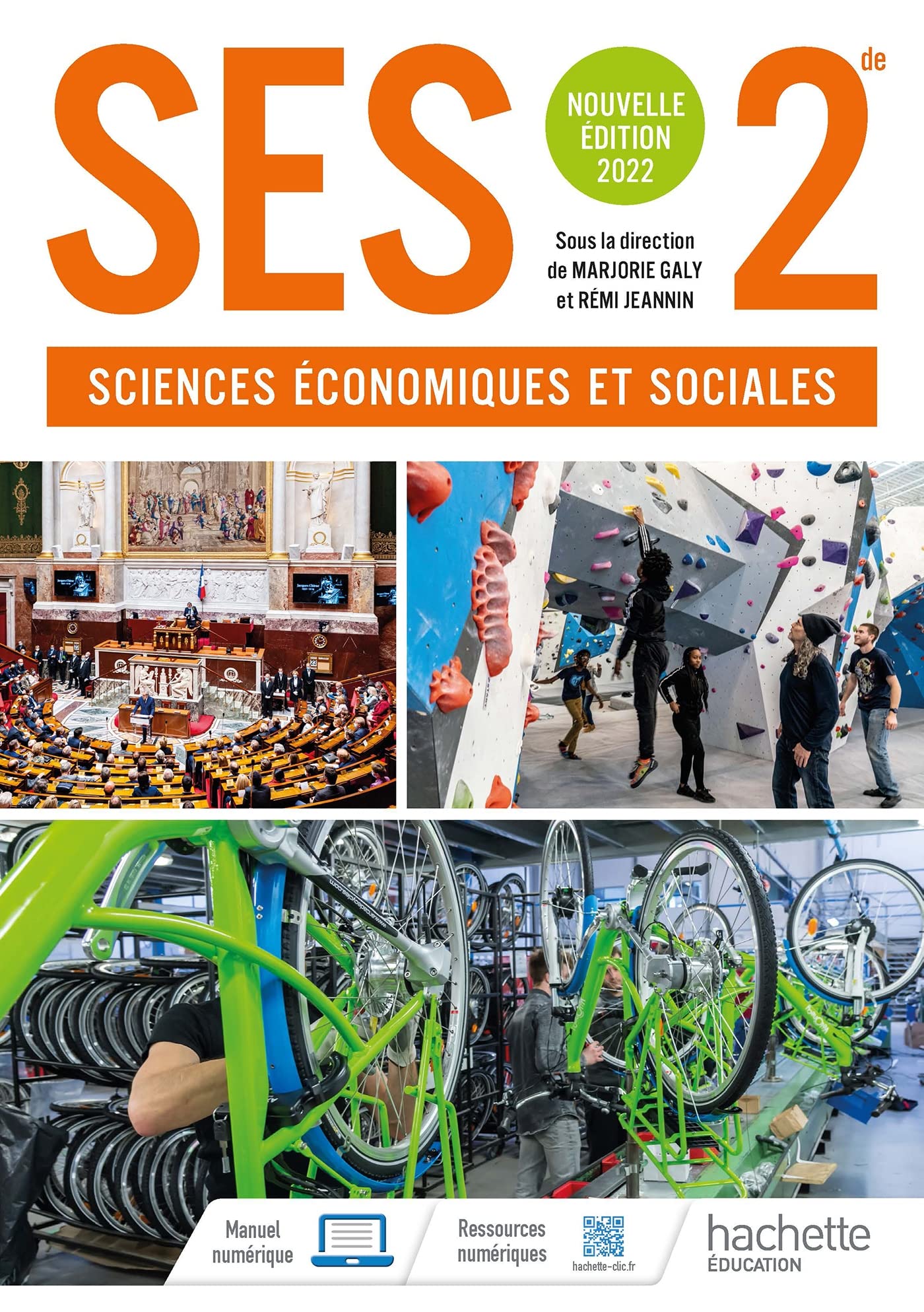 Libro: Sciences économiques et sociales 2de