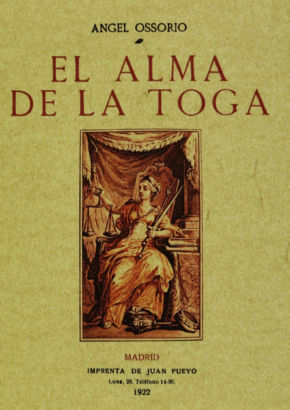 Libro: El Alma de La Toga
