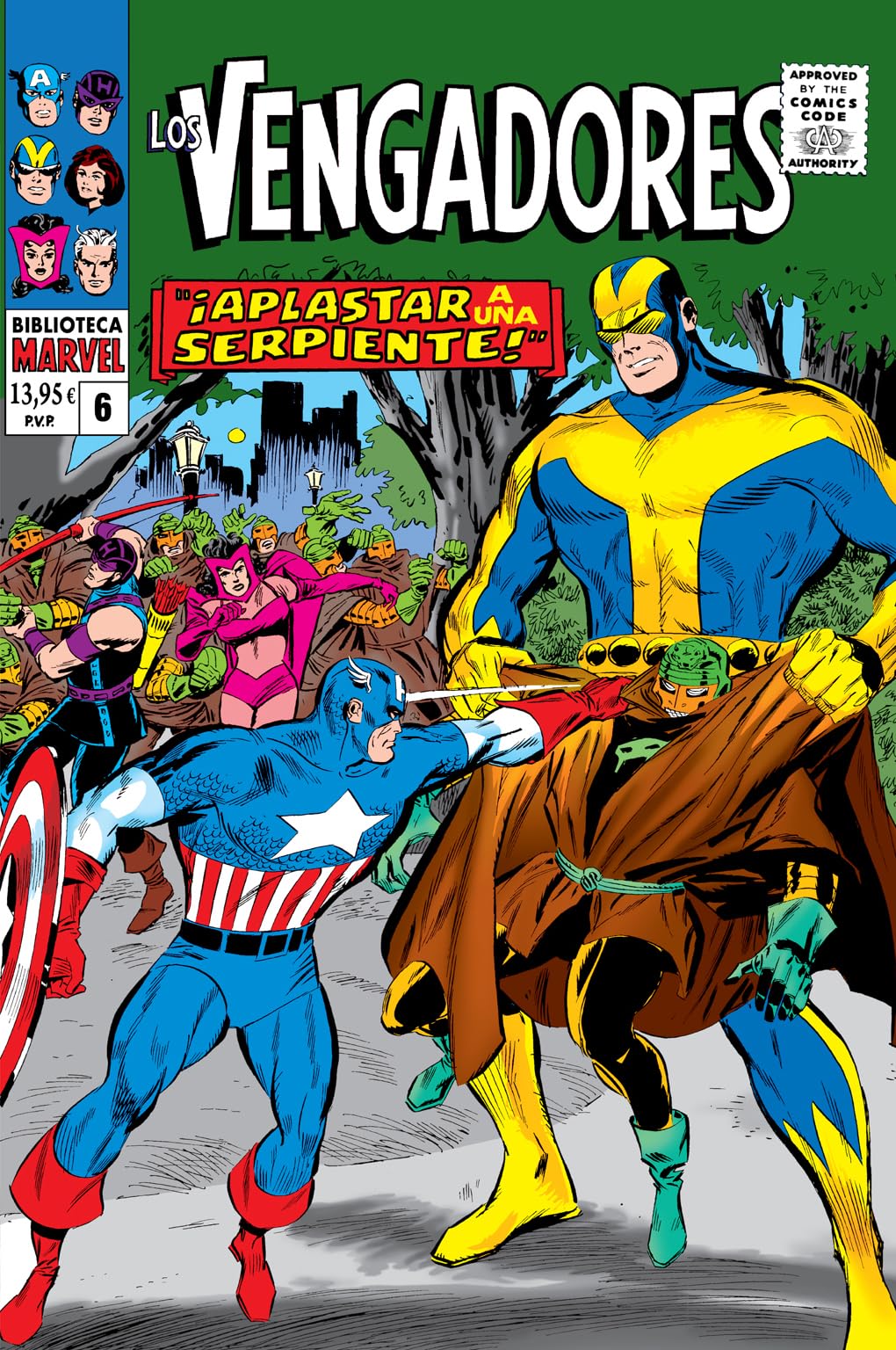 Libro: Biblioteca marvel los vengadores 6. 1966-67: the avengers 31-36 usa