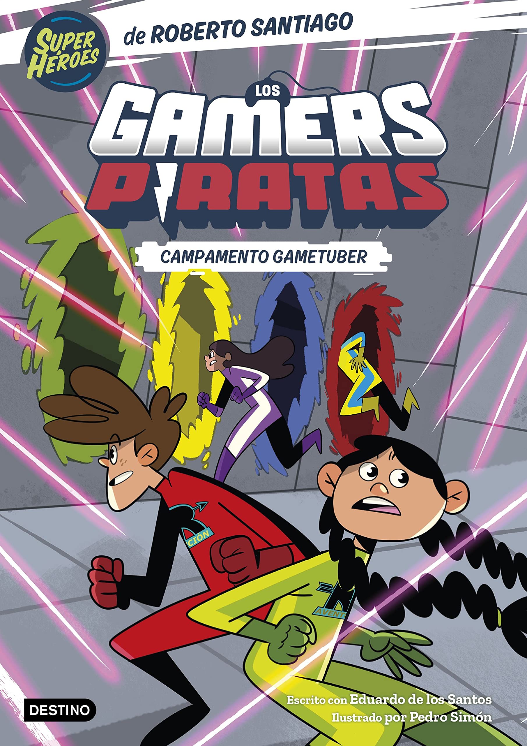 Libro: Los Gamers Piratas 2. Campamento gametuber (Superhéroes Roberto Santiago)