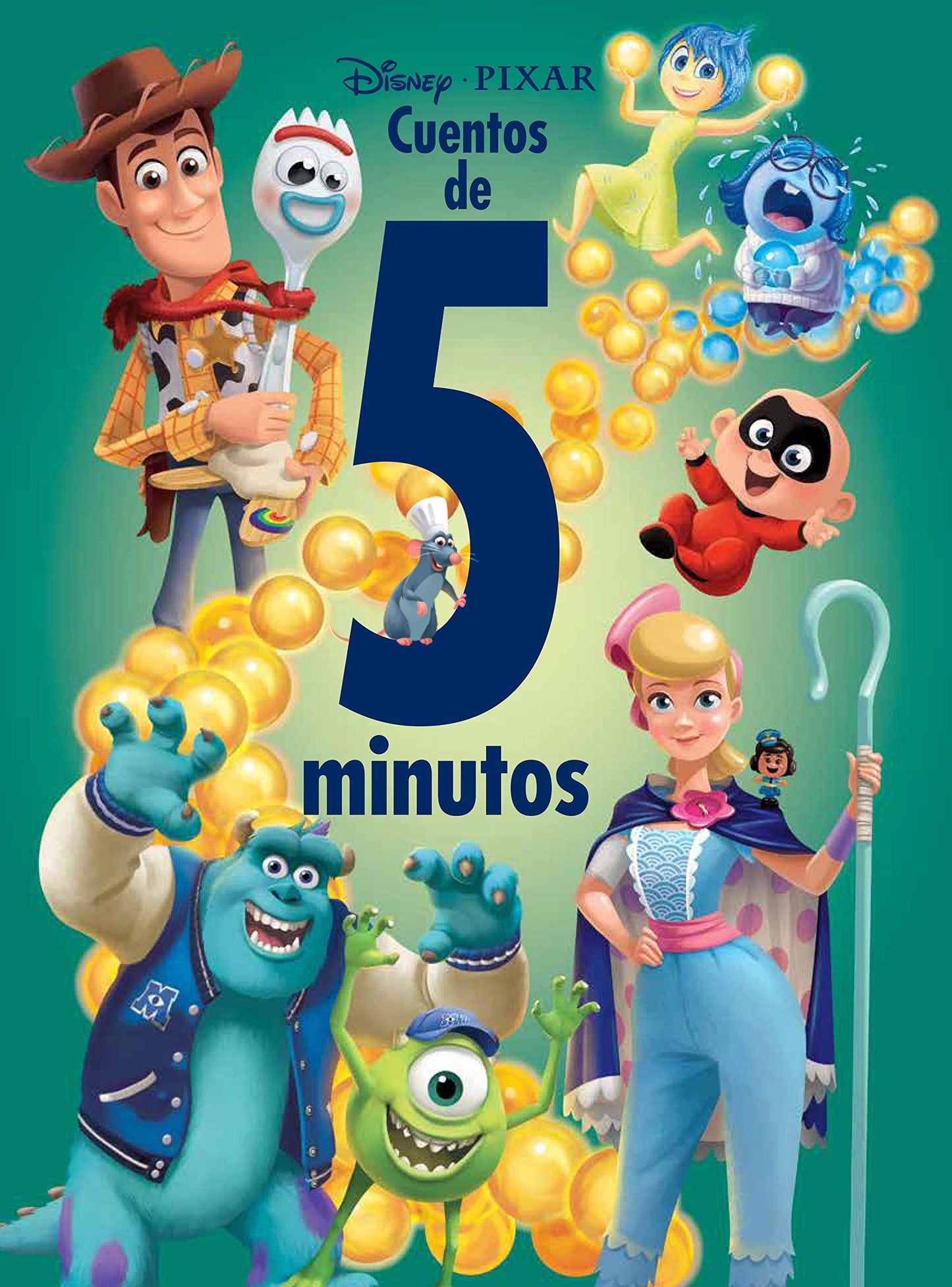 Libro: Pixar. Cuentos de 5 minutos: Cuento (Disney-Pixar)