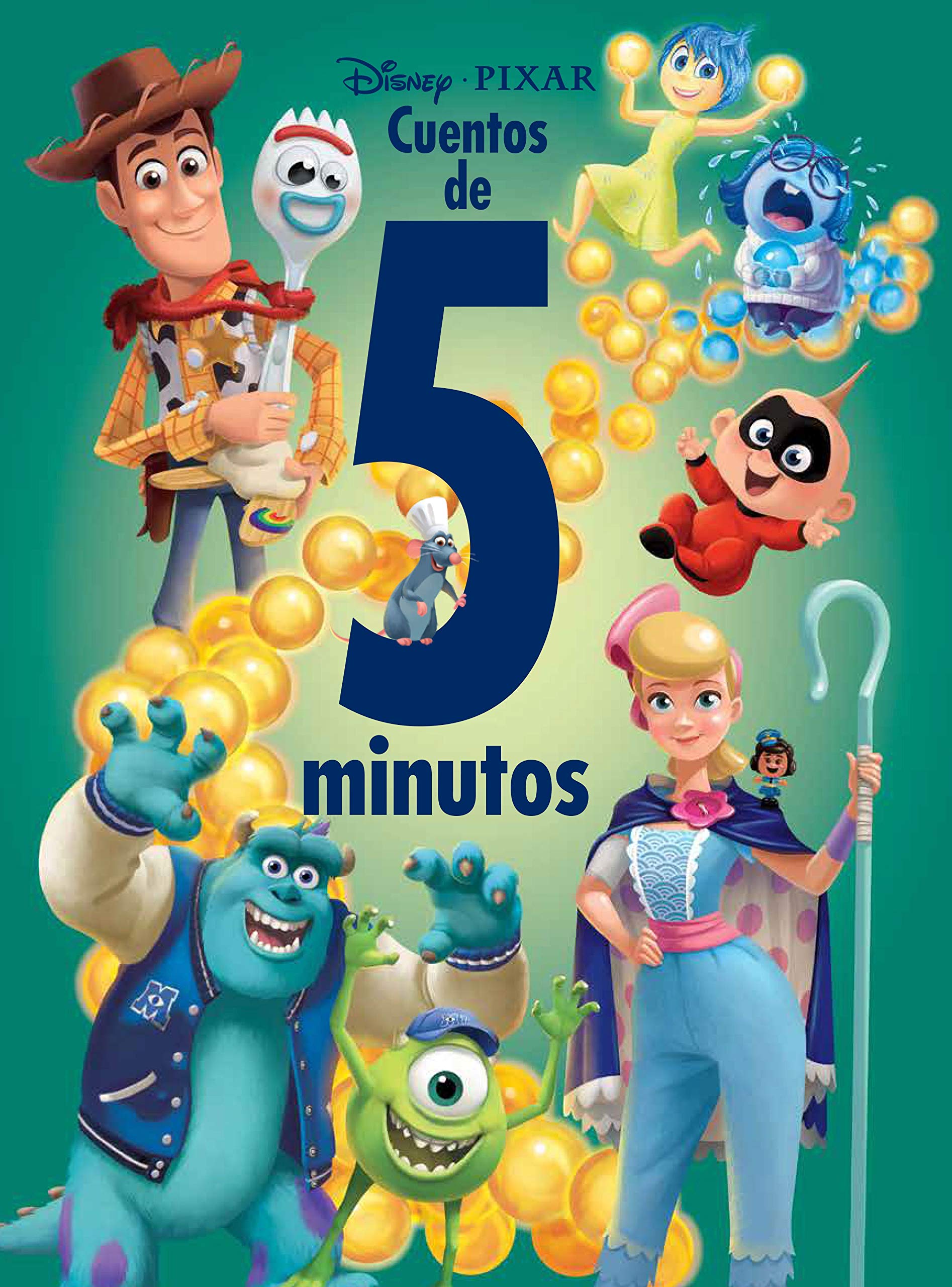 Libro: Pixar. Cuentos de 5 minutos: Cuento (Disney-Pixar)