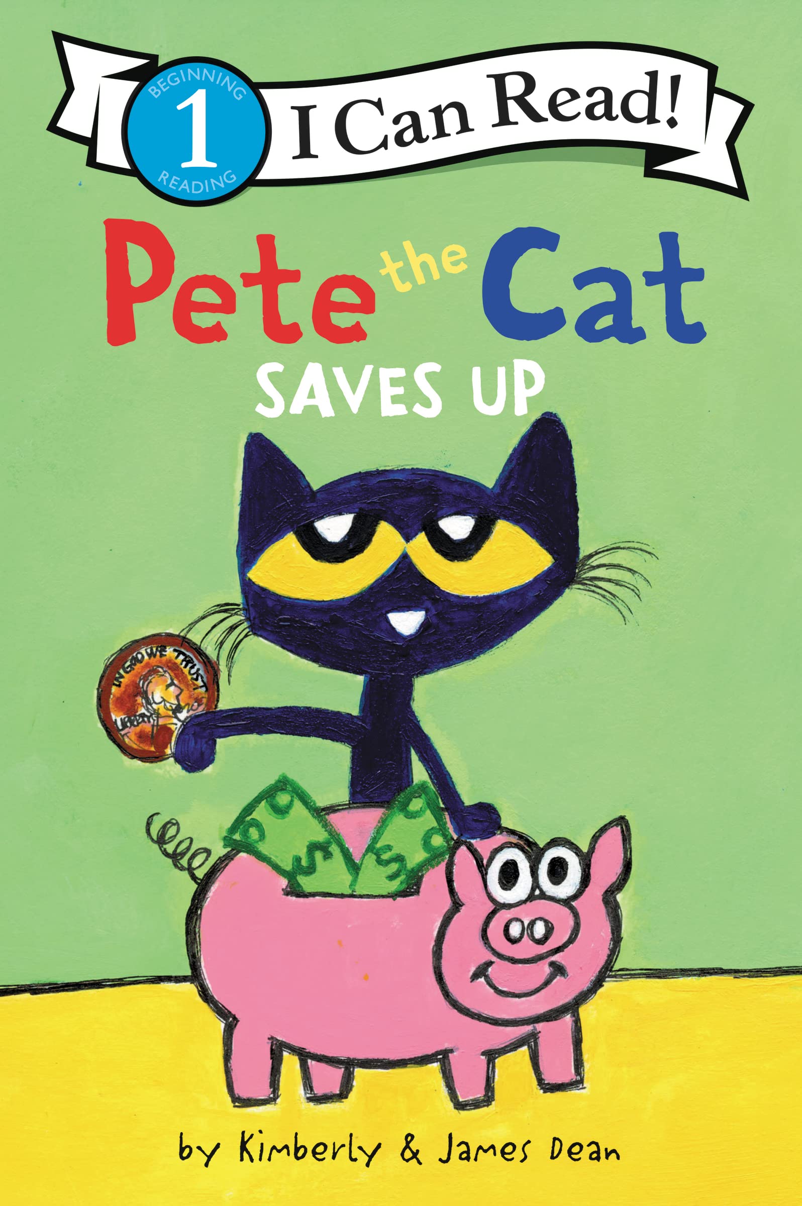 Libro: Pete the Cat Saves Up (I Can Read Level 1)