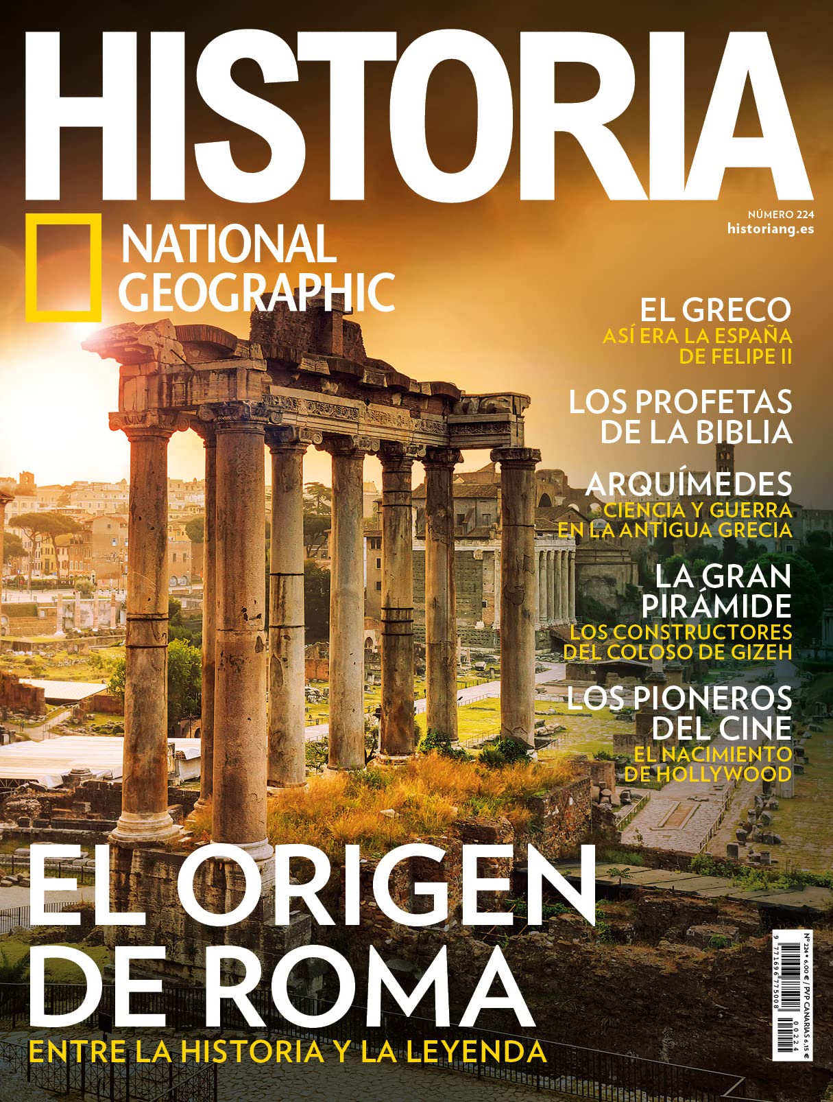 Libro: Historia National Geographic # 224 | El origen de Roma