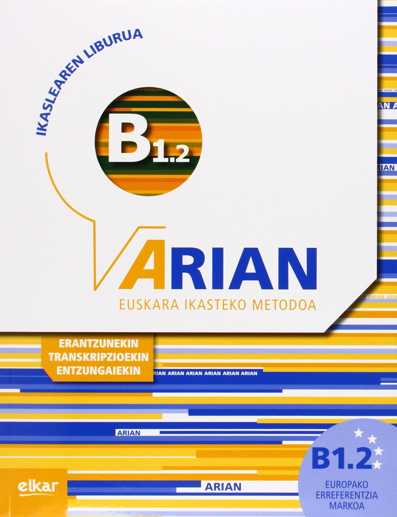 Libro: Arian B1.2 Ikaslearen liburua (+CD audioa) (+transkripzioak)