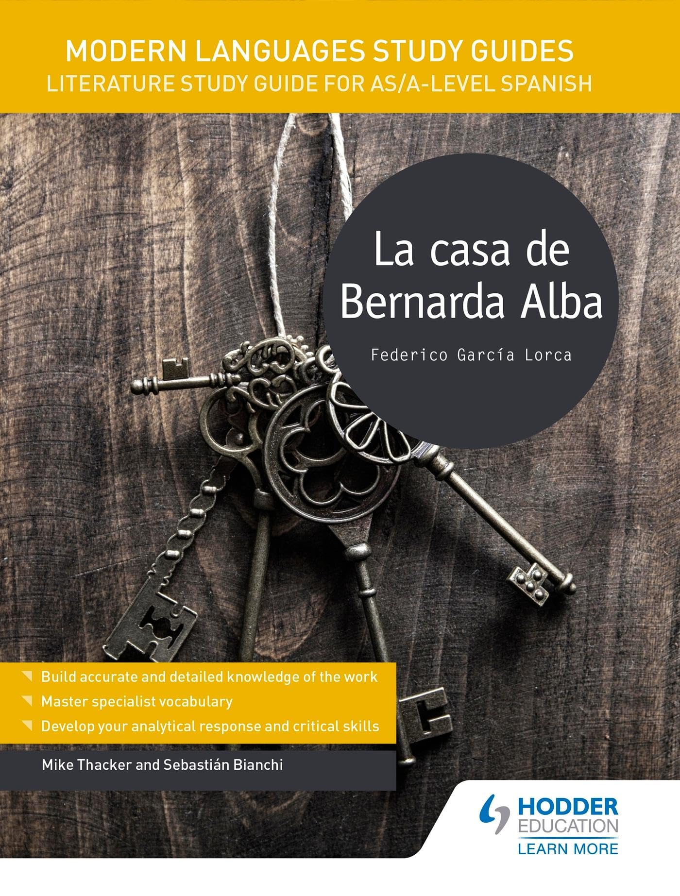 Libro: Modern Languages Study Guides: La casa de Bernarda Alba: Literature Study Guide for AS/A-level Spanish (Film and literature guides)