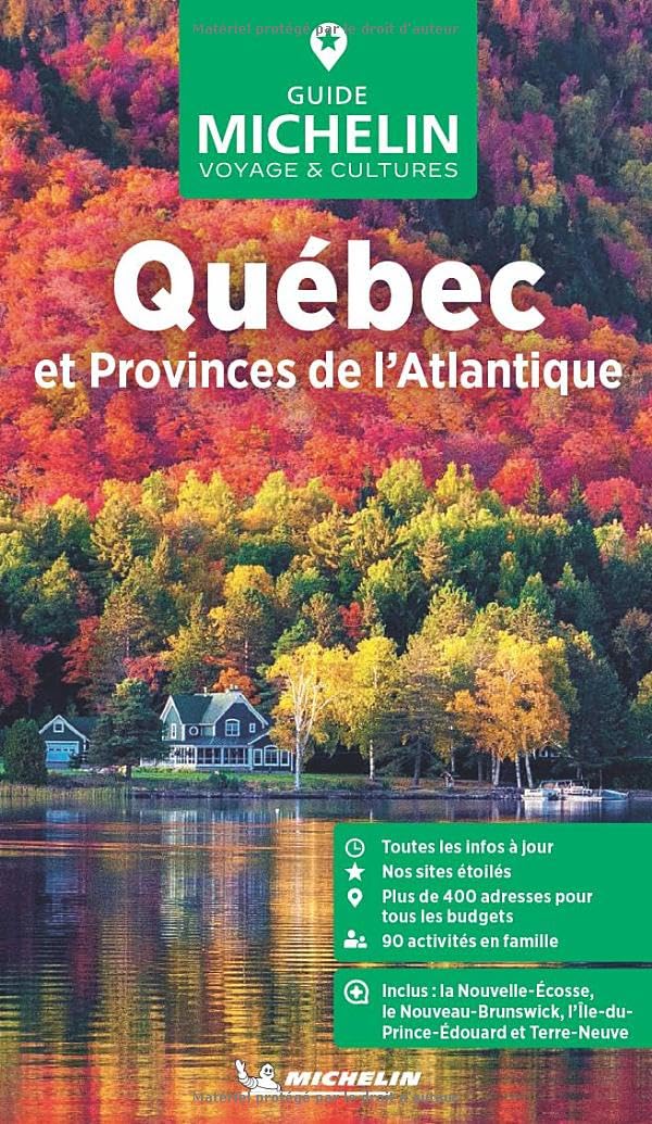 Libro: Guide Vert Québec et Provinces de l'Atlantique
