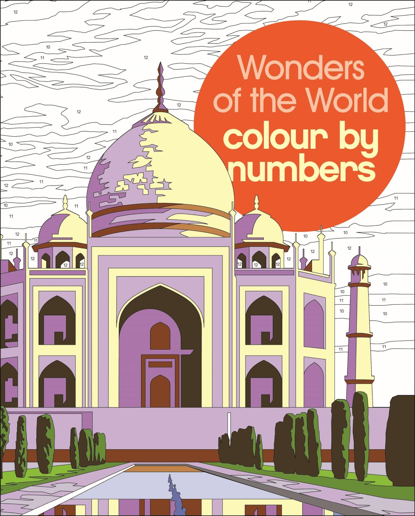 Libro: Arcturus Publishing Ltd Wonders of the World Colour by Numbers.
