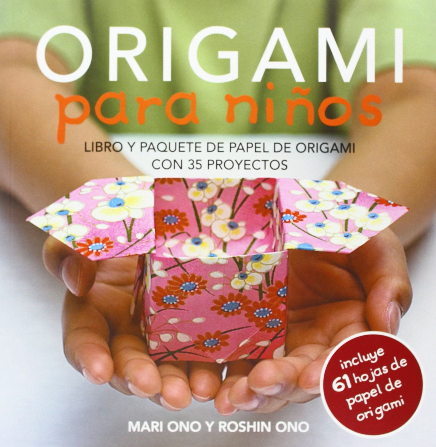 Libro: Origami para niños: Libro y paquete de papel de origami con 35 proyectos