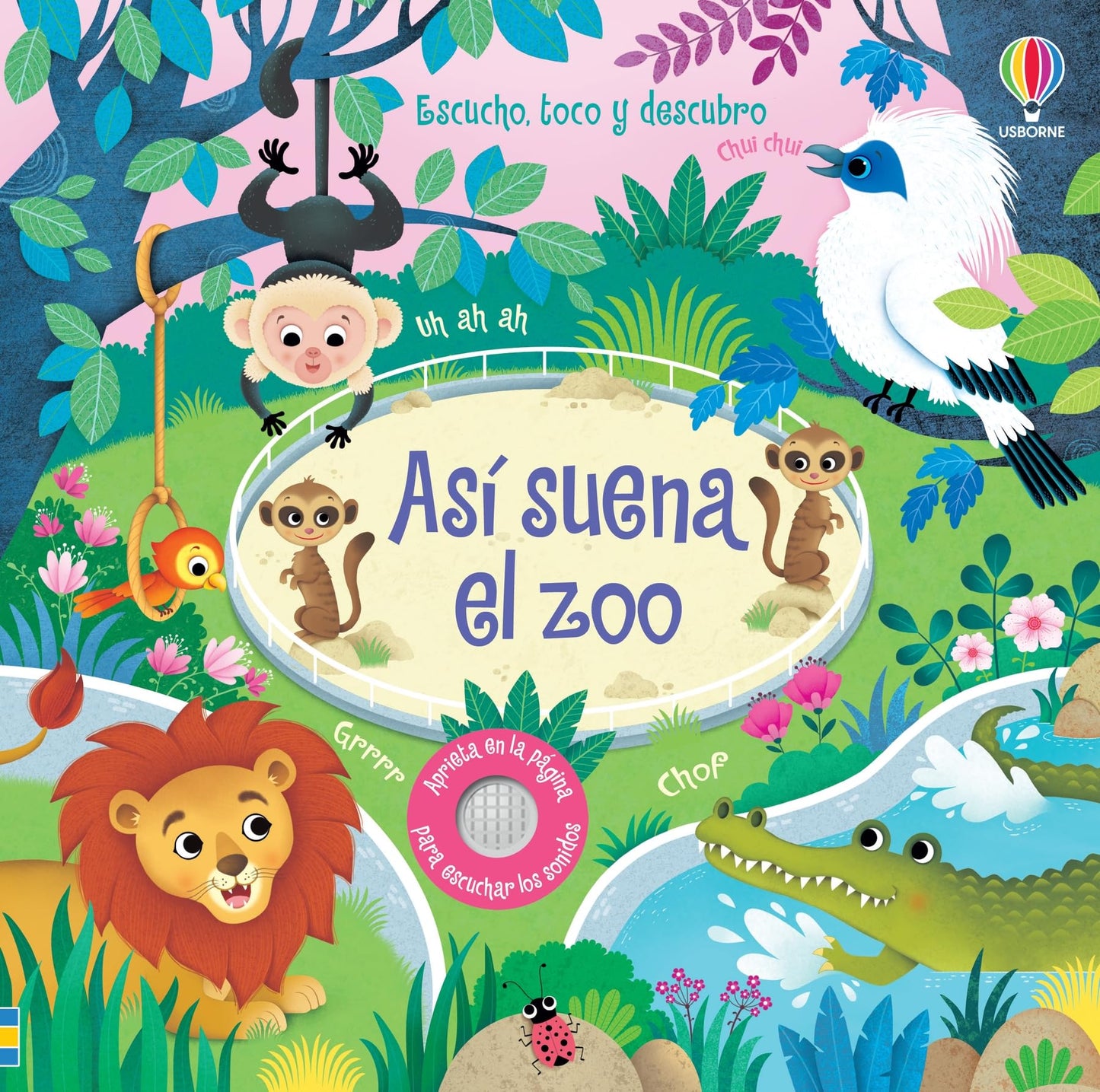 Libro: Así suena el zoo (Escucho, toco y descubro)