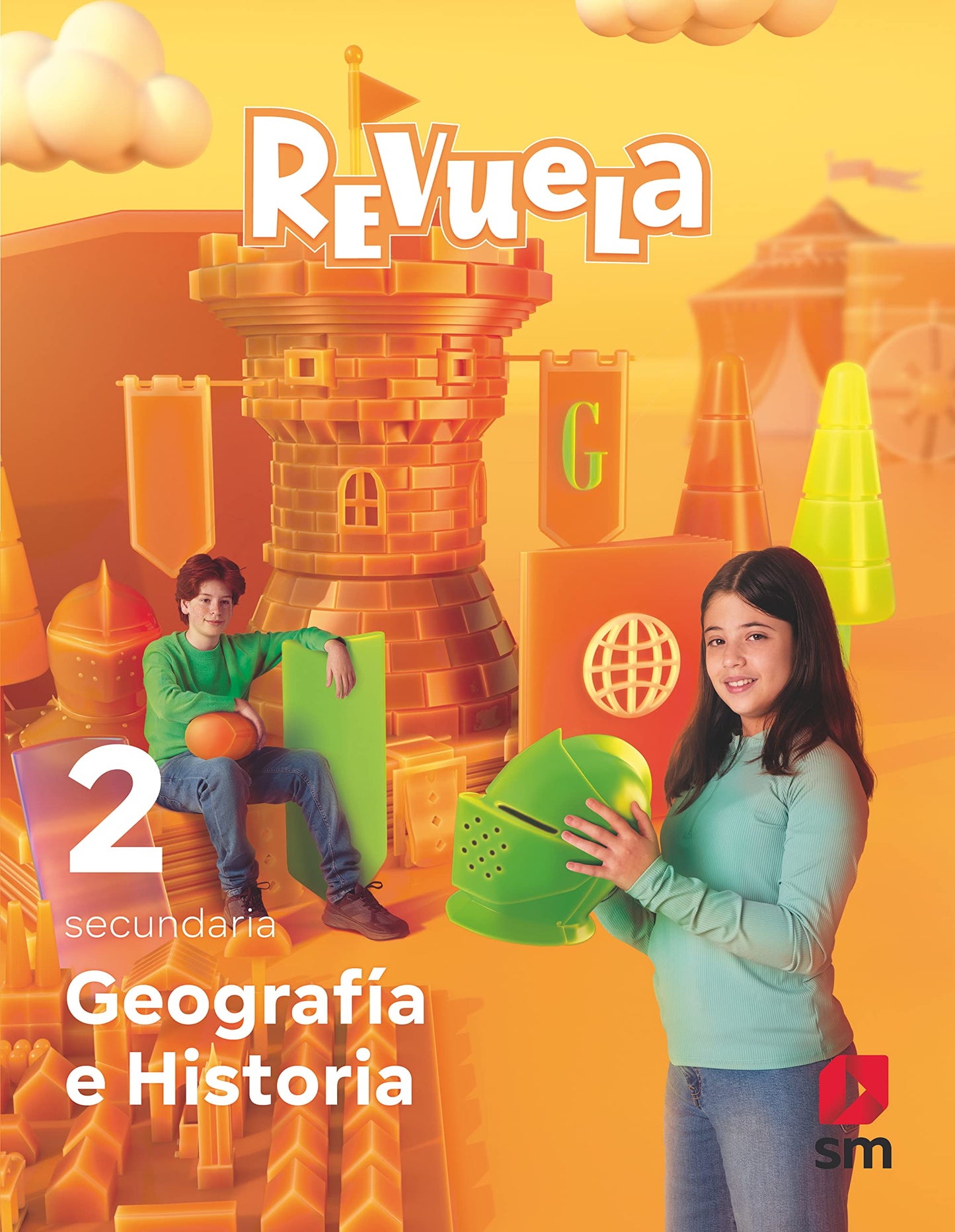 Libro: Geografía e Historia. 2 Secundaria. Revuela
