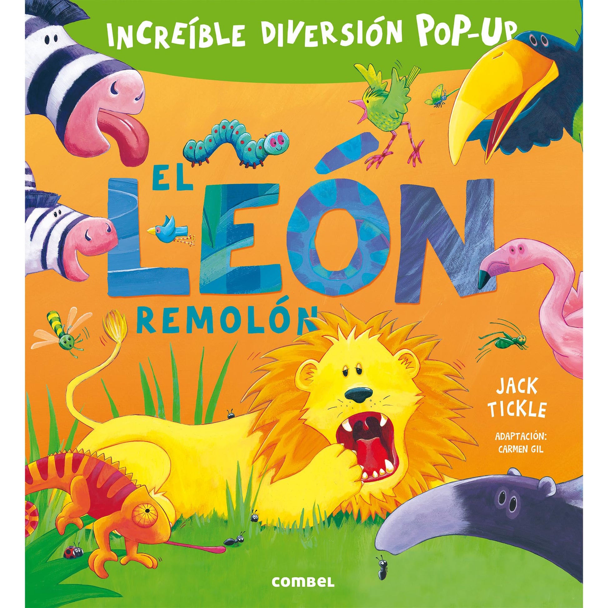Libro: El león remolón (Cu-cú sorpresa)