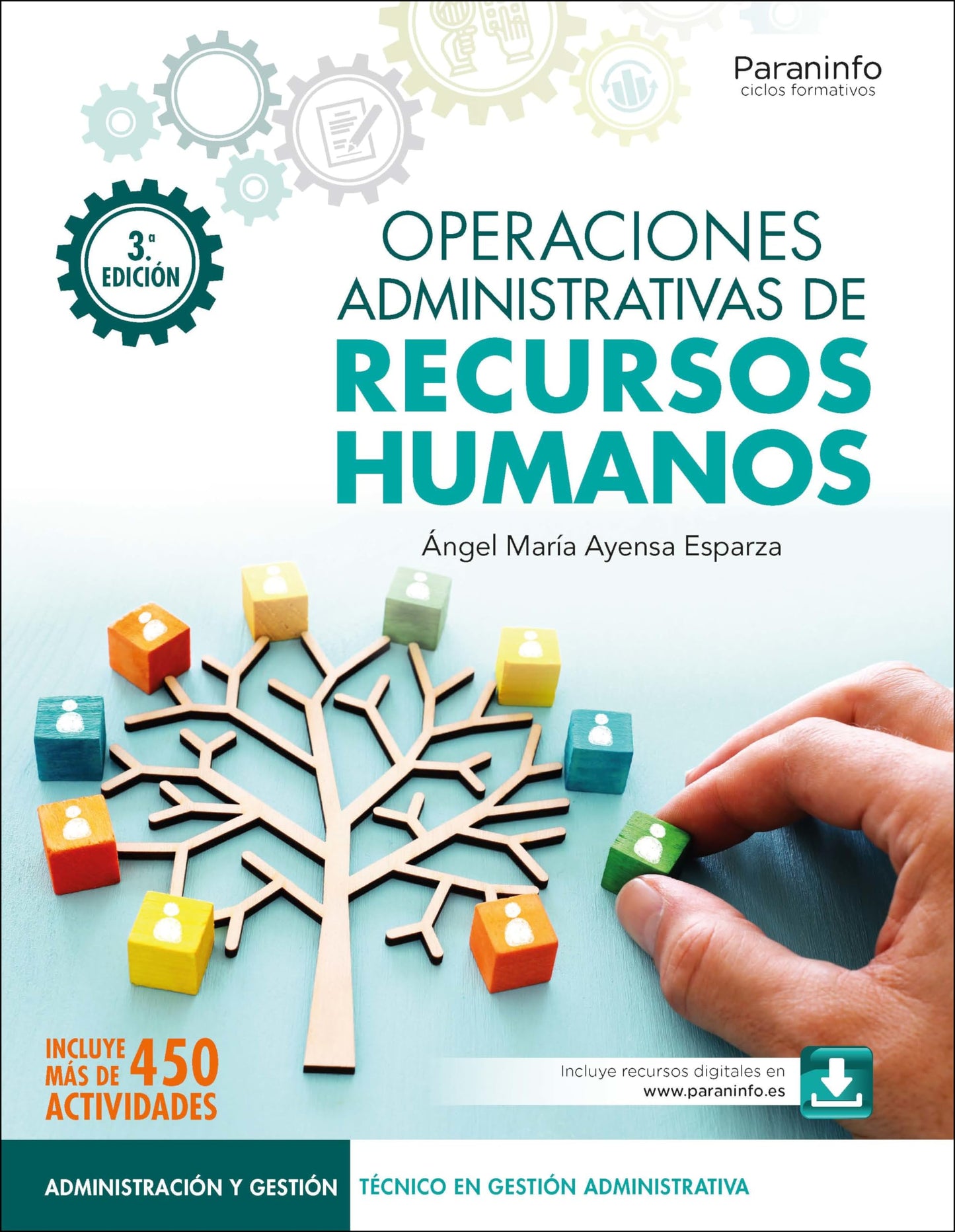 Libro: Operaciones administrativas de recursos humanos 3.ª edición (Administración y Gestión)
