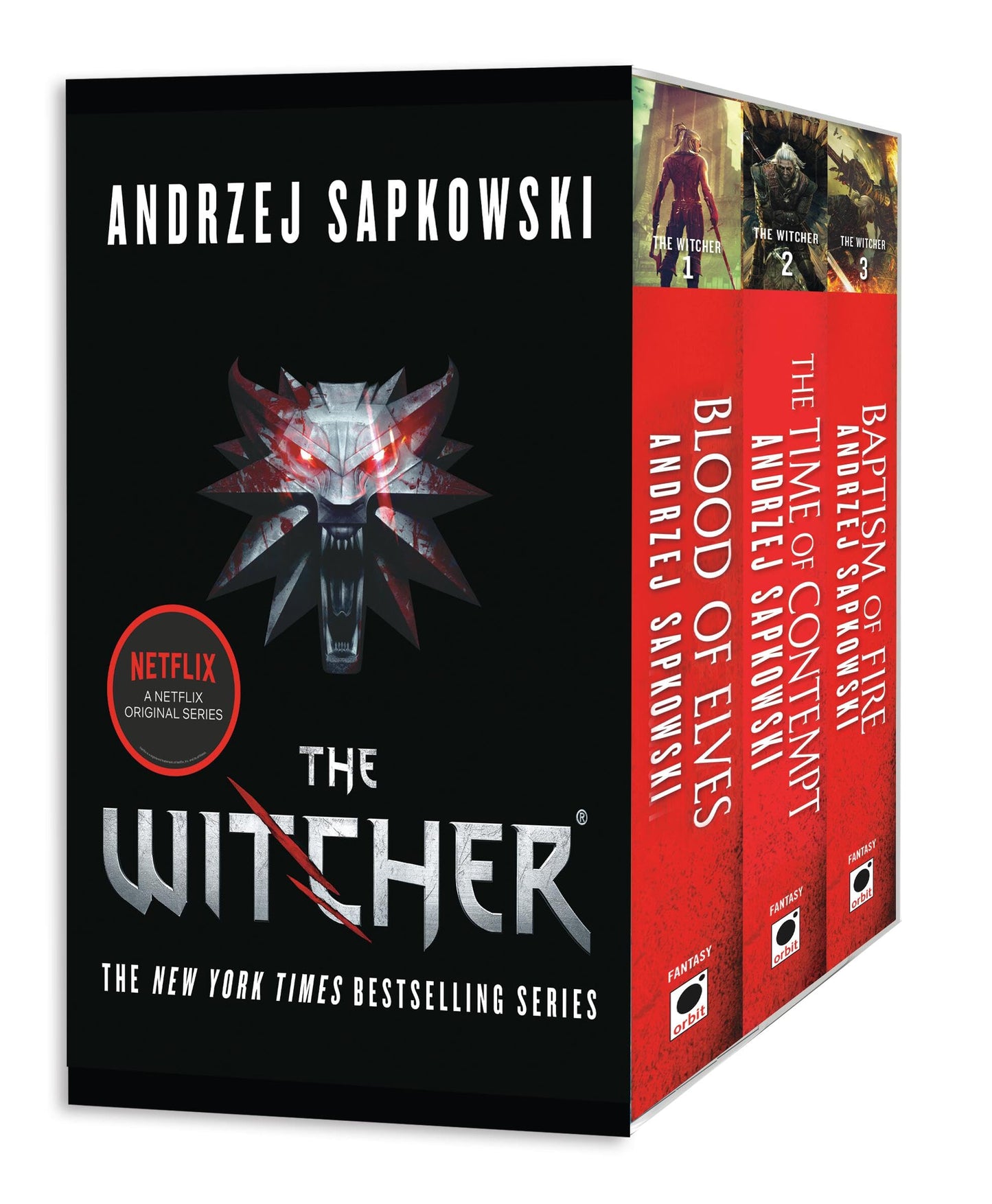 Libro: The Witcher Boxed Set: Blood of Elves, The Time of Contempt, Baptism of Fire