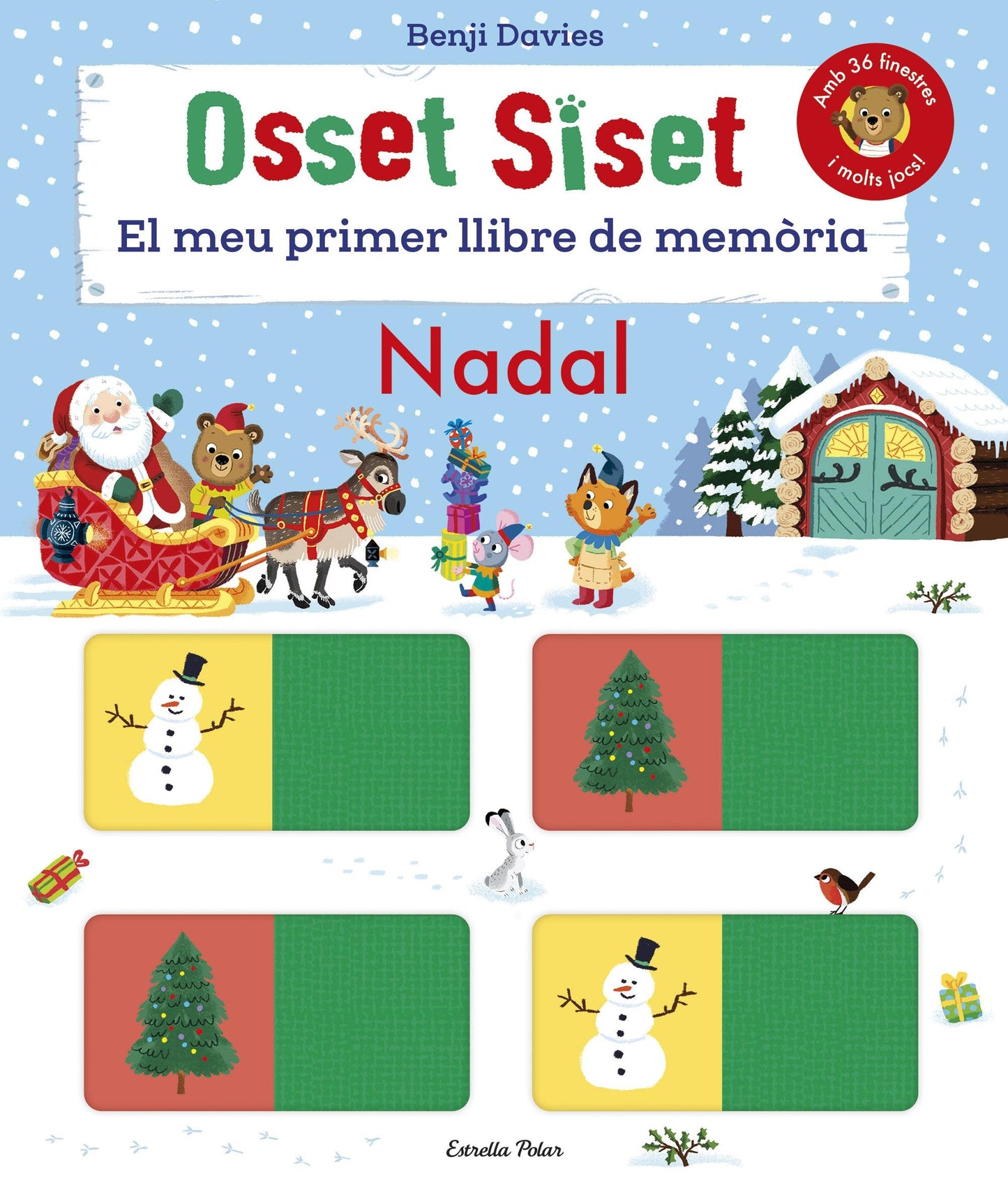 Libro: Osset Siset. El meu primer llibre de memòria. Nadal