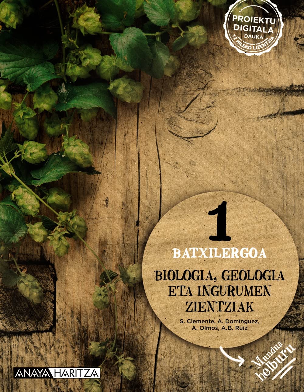 Libro: Biologia, Geologia eta Ingurumen Zientziak 1.